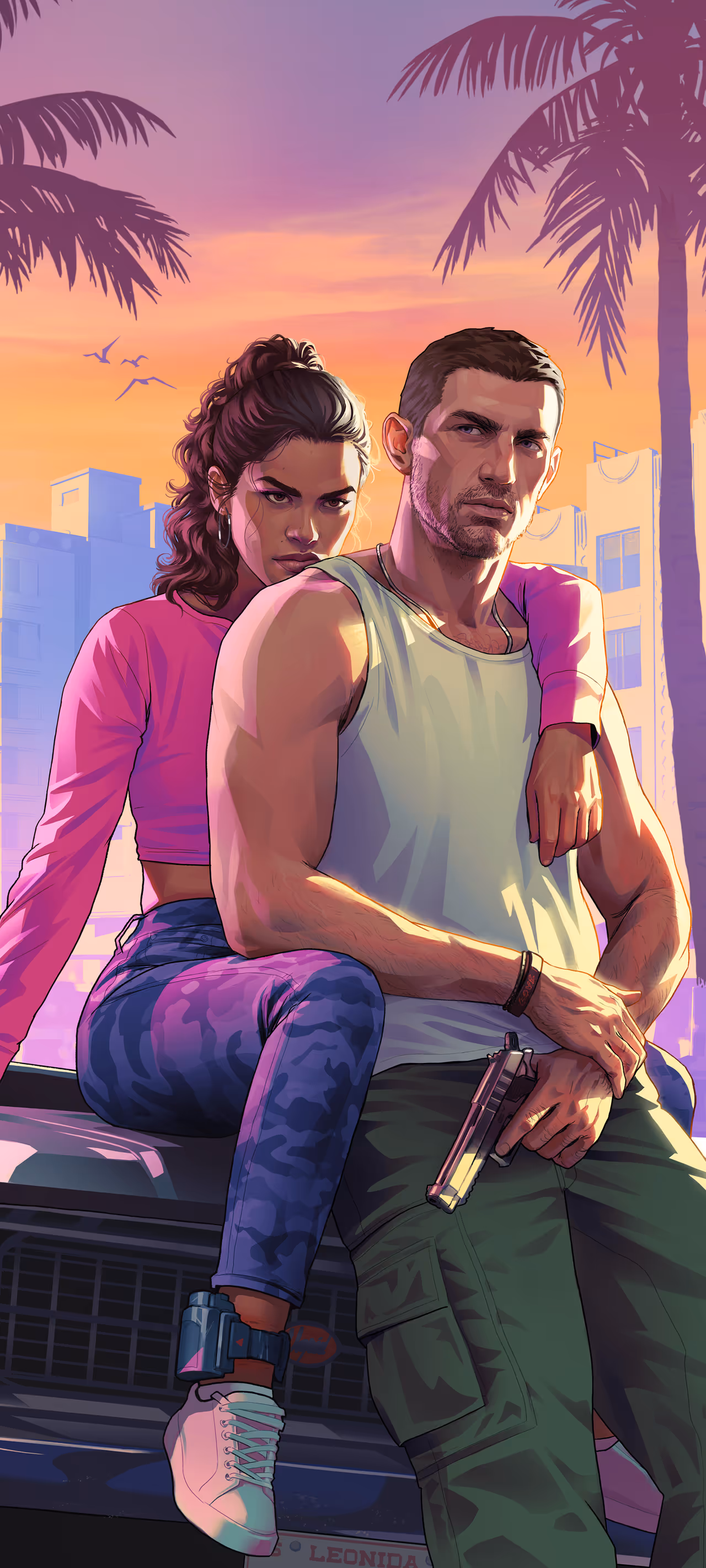 GTA 6, Official, Art, Character, Jason Duval, Lucia Caminos