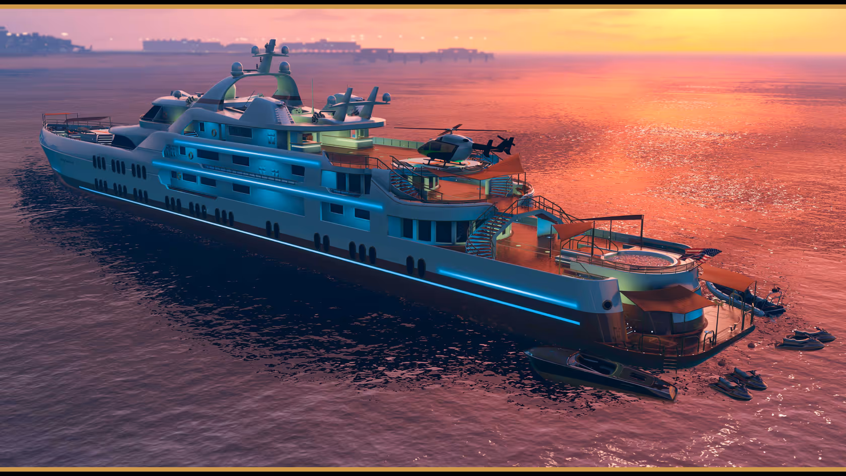 The Aquarius Super Yacht, GTA Online