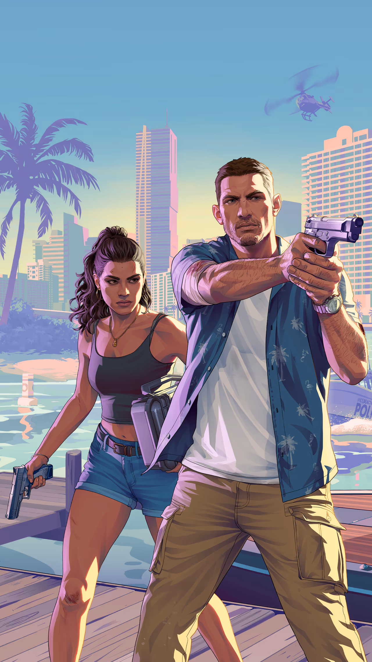 GTA 6, Official, Art, Character, Jason Duval, Lucia Caminos
