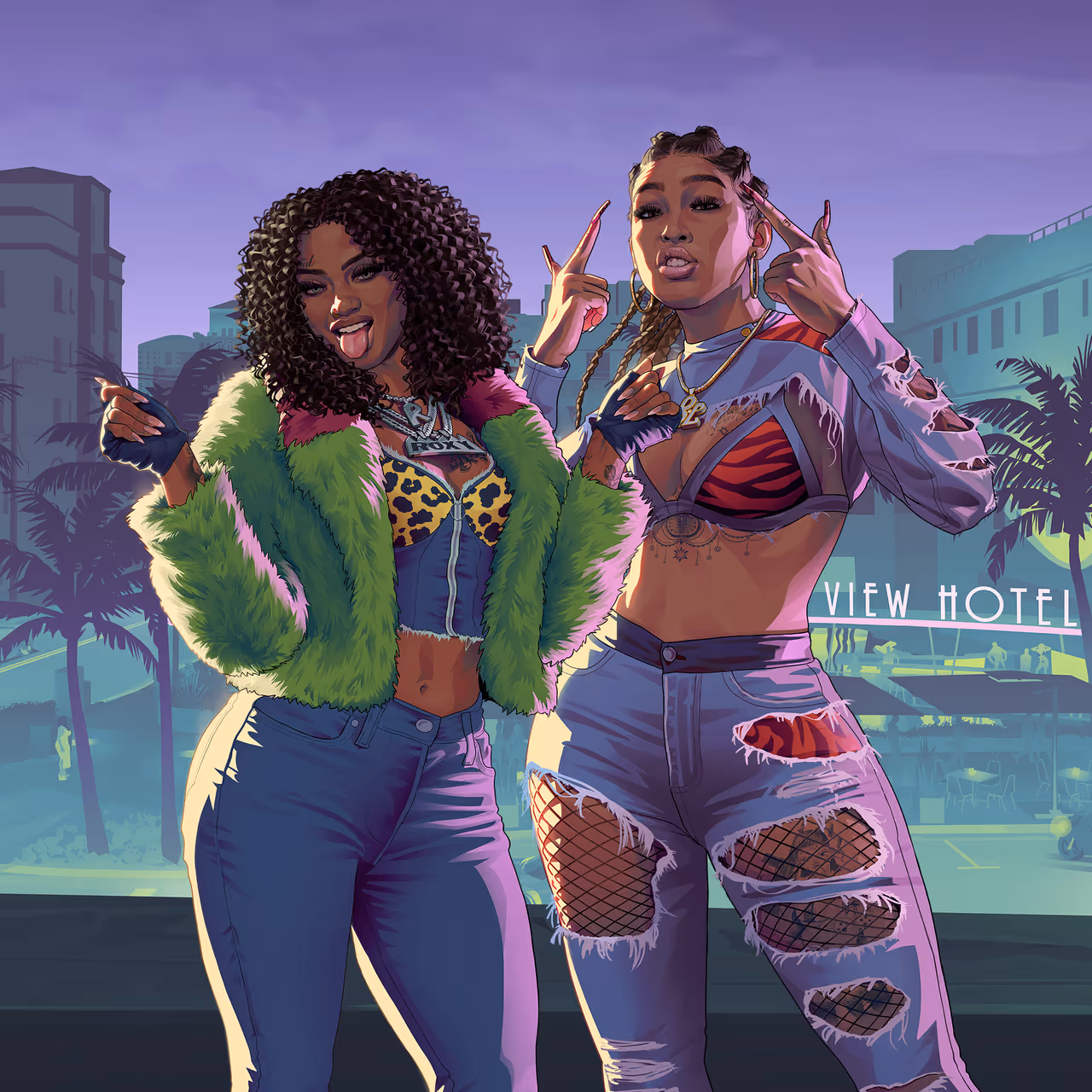GTA 6, Official, Art, Character, Real Dimez, Bae-Luxe, Roxy