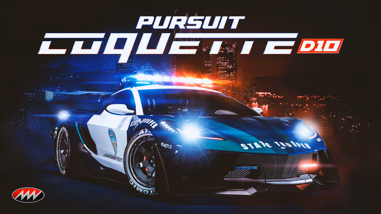 GTA Online, Official, Vehicle, Invetero Coquette D10 Pursuit, Emergency