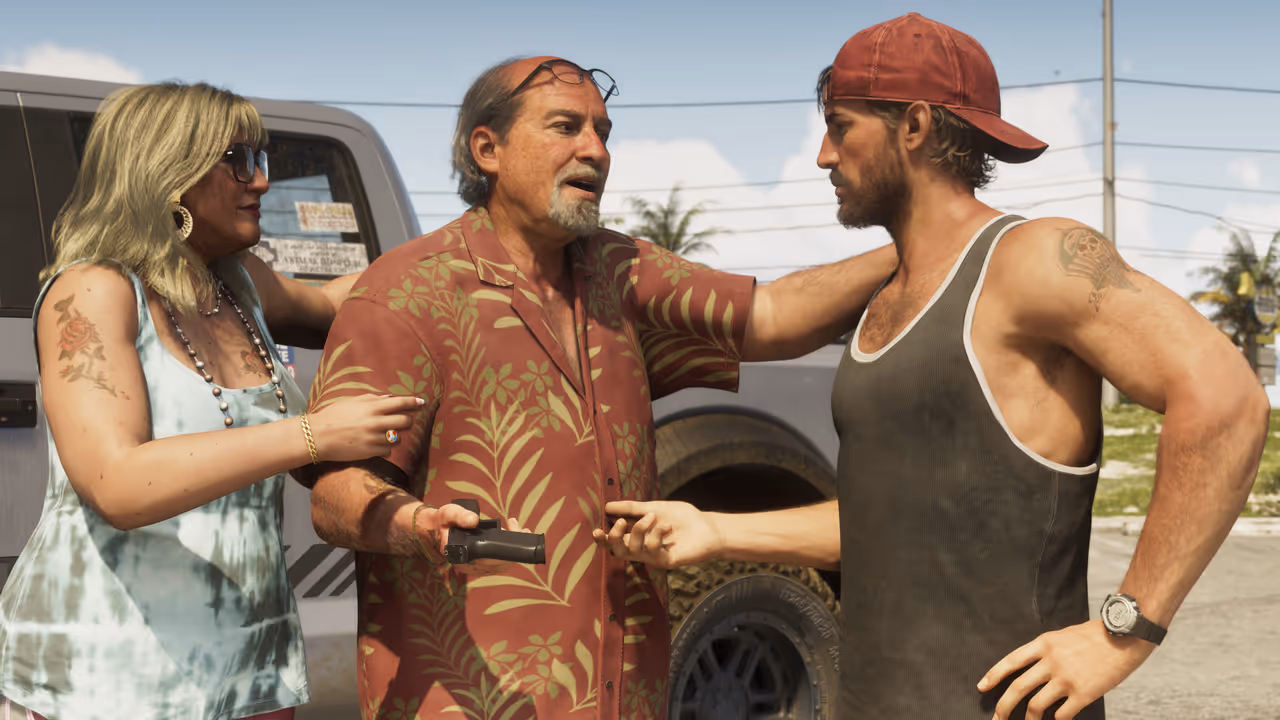 GTA 6, Official, Screenshot, PS5/Xbox Series X|S, Character, Brian Heder, Lori Heder, Jason Duval