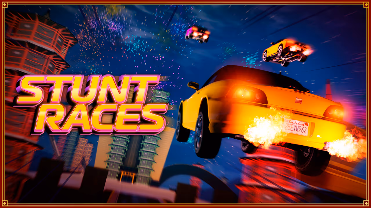 GTA Online, Official, Mission, Vehicle, Stunt Races, Lunar New Year Stunt Races
