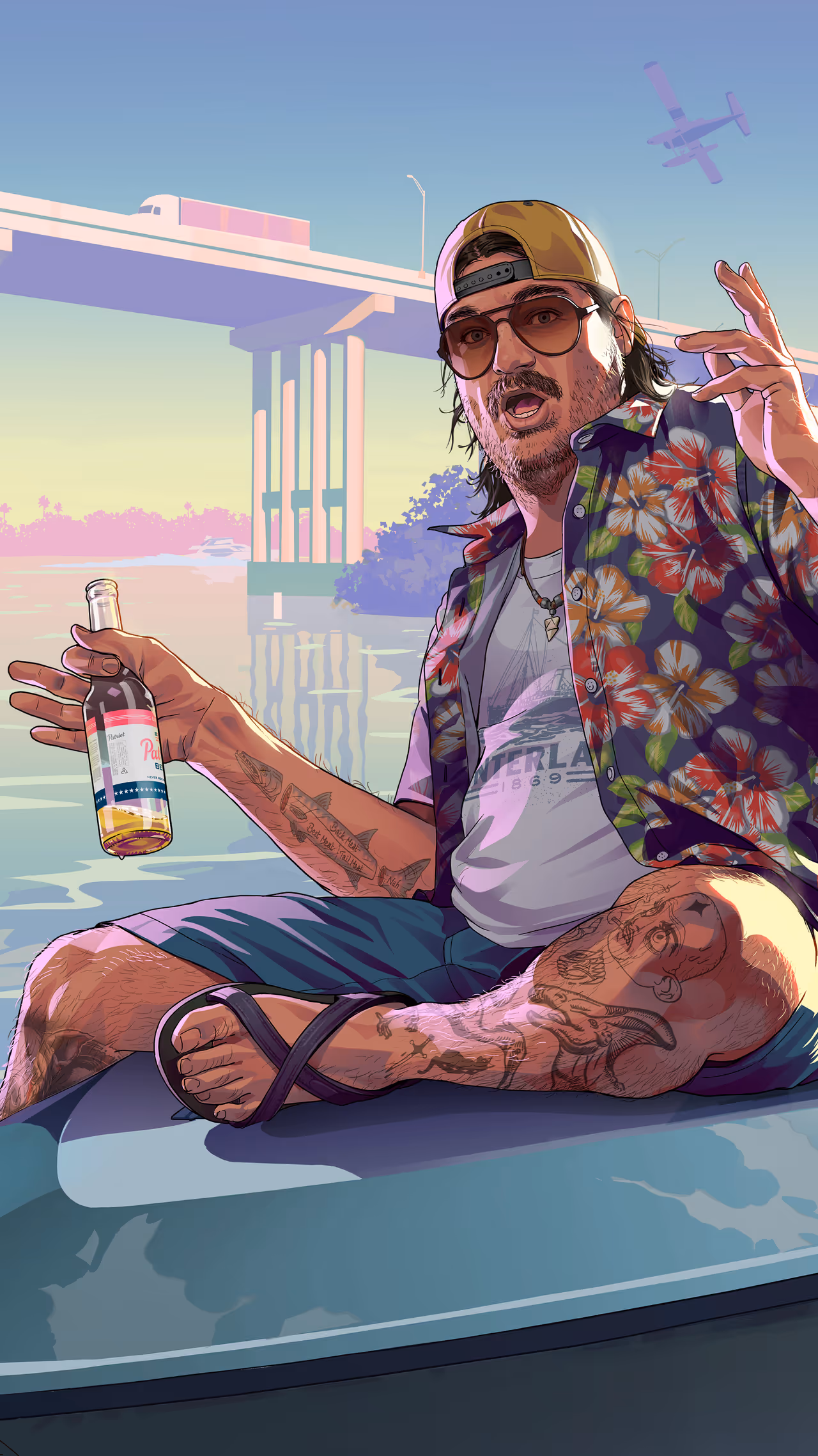 GTA 6, Official, Art, Character, Cal Hampton