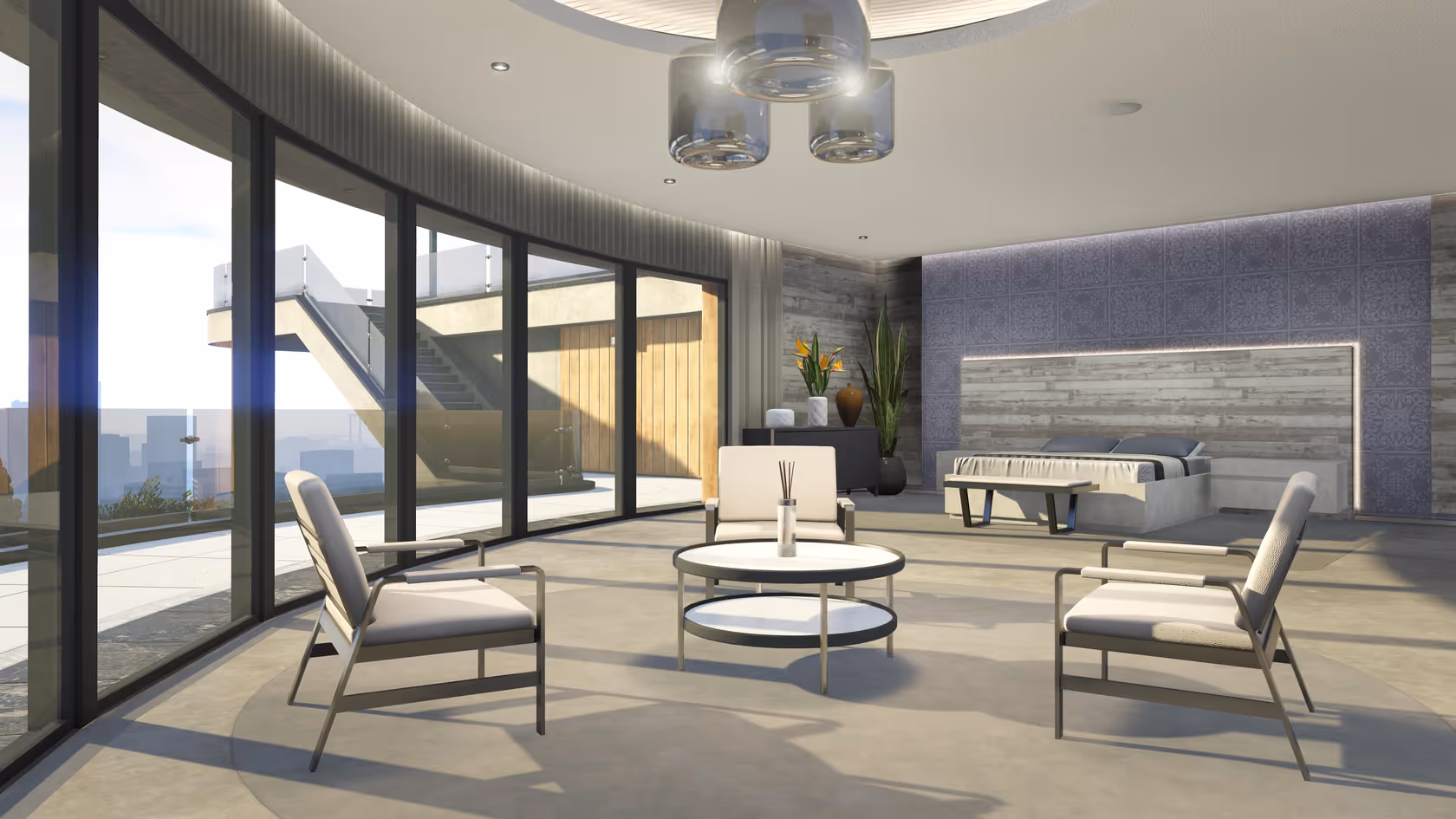 Master and Guest Bedrooms, GTA Online