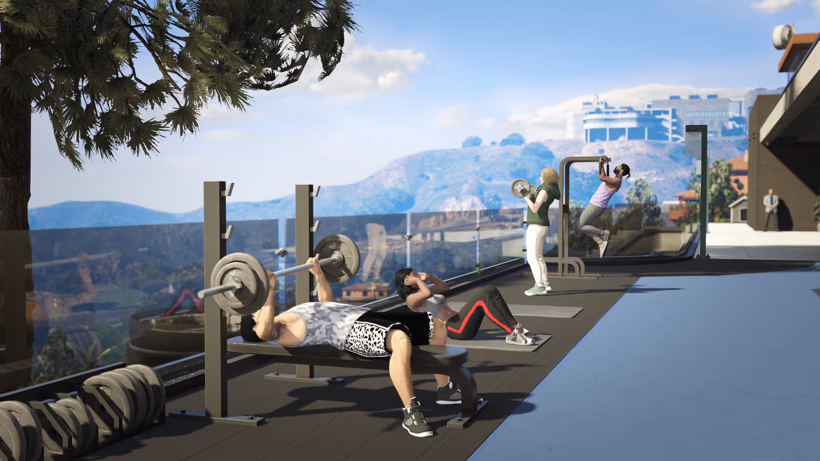 Sturdy Gym Equipment, GTA Online