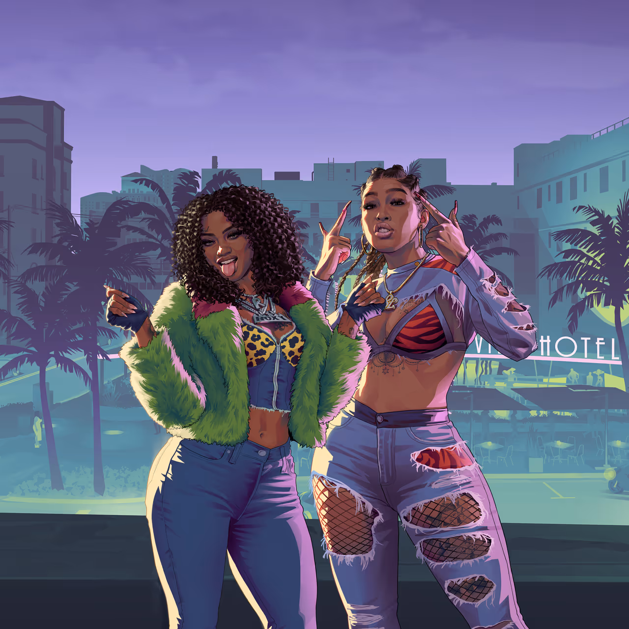 GTA 6, Official, Art, Character, Real Dimez, Bae-Luxe, Roxy