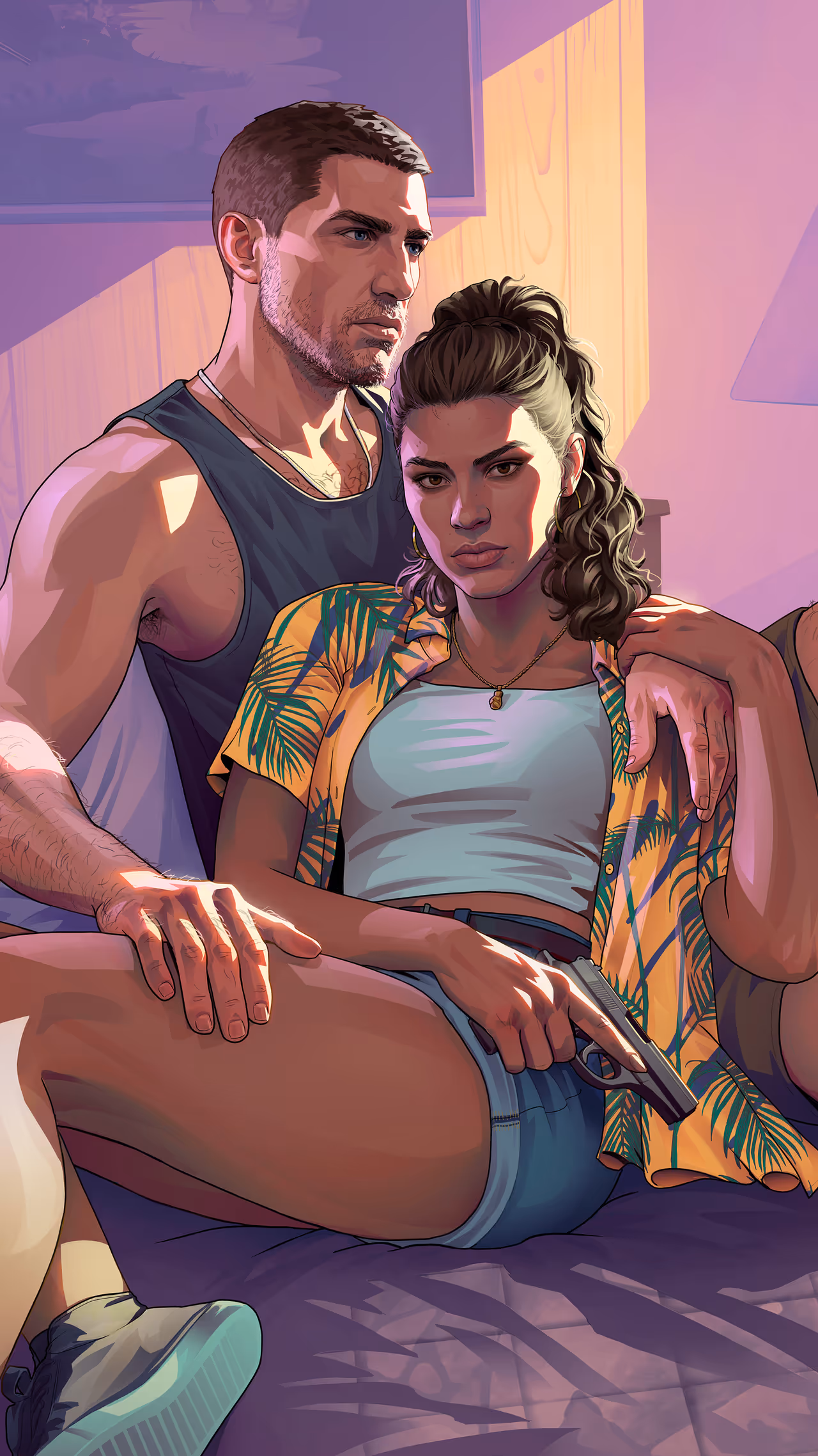 GTA 6, Official, Art, Character, Jason Duval, Lucia Caminos