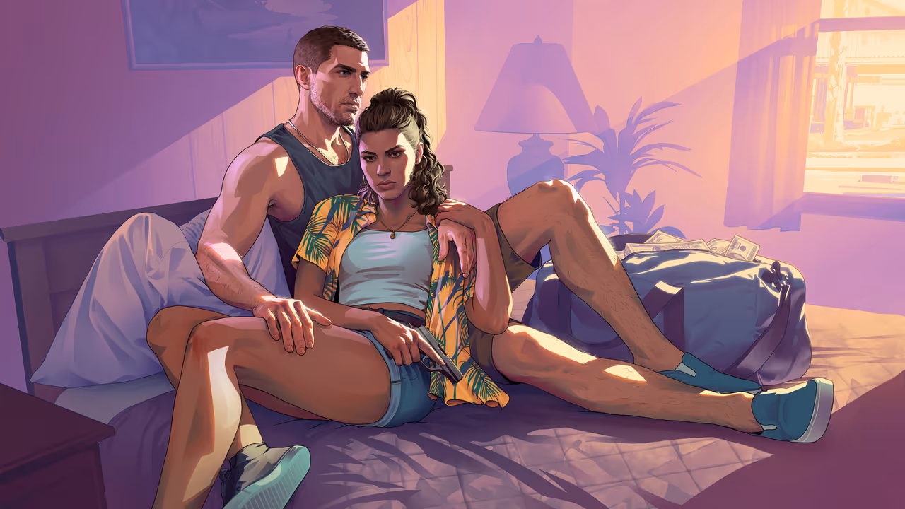 GTA 6, Official, Art, Character, Jason Duval, Lucia Caminos