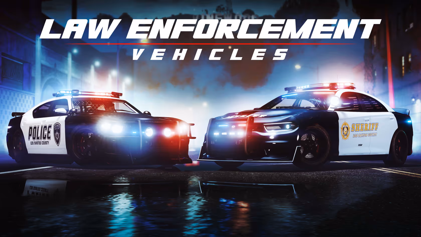 GTA Online, Official, Vehicle, Bravado Buffalo Cruiser, Bravado Buffalo STX Pursuit, Emergency