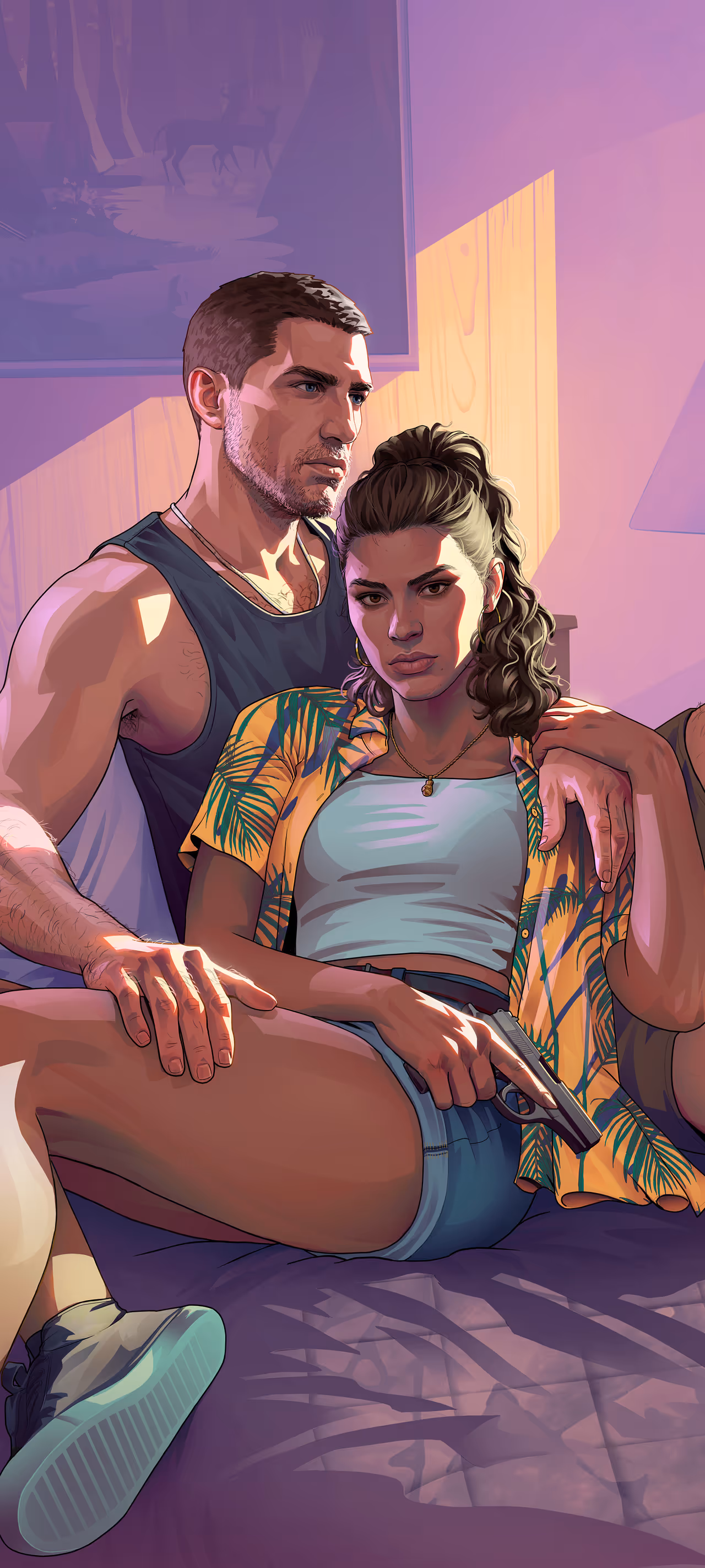 GTA 6, Official, Art, Character, Jason Duval, Lucia Caminos