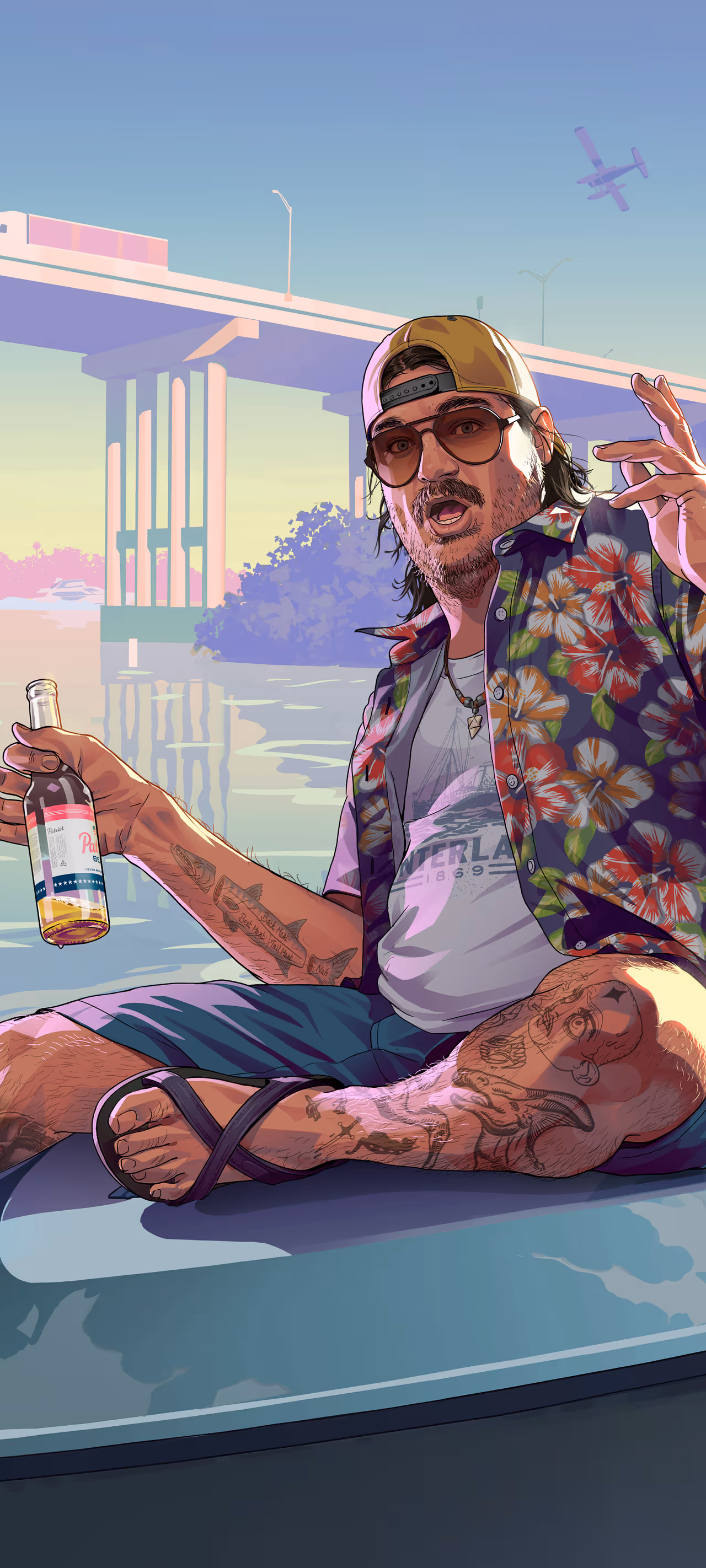 GTA 6, Official, Art, Character, Cal Hampton