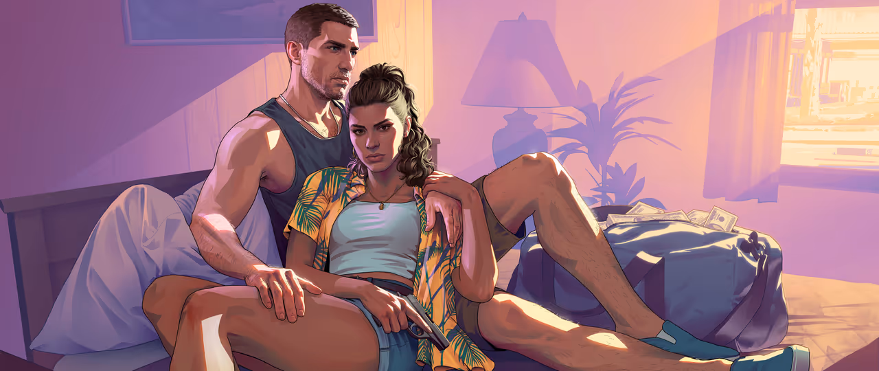 GTA 6, Official, Art, Character, Jason Duval, Lucia Caminos
