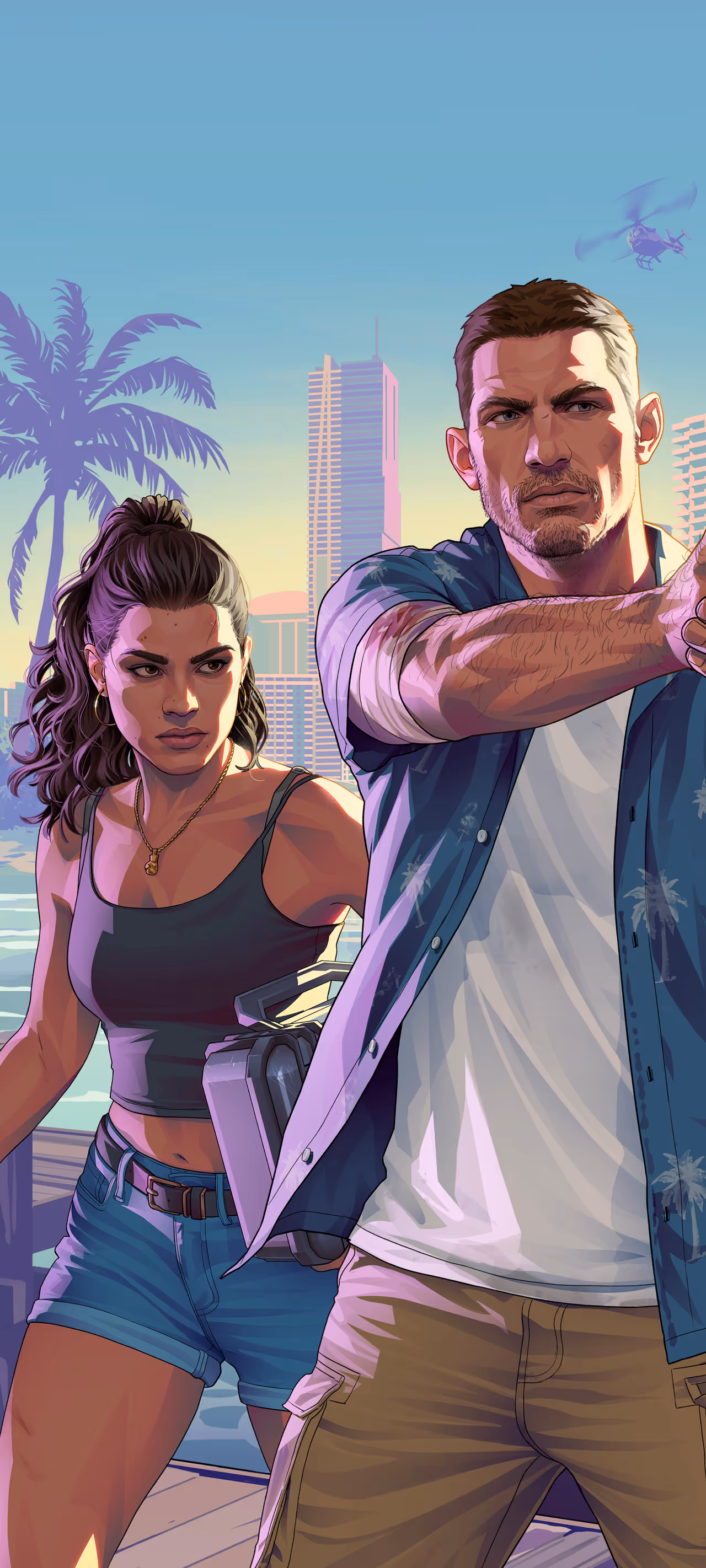 GTA 6, Official, Art, Character, Jason Duval, Lucia Caminos