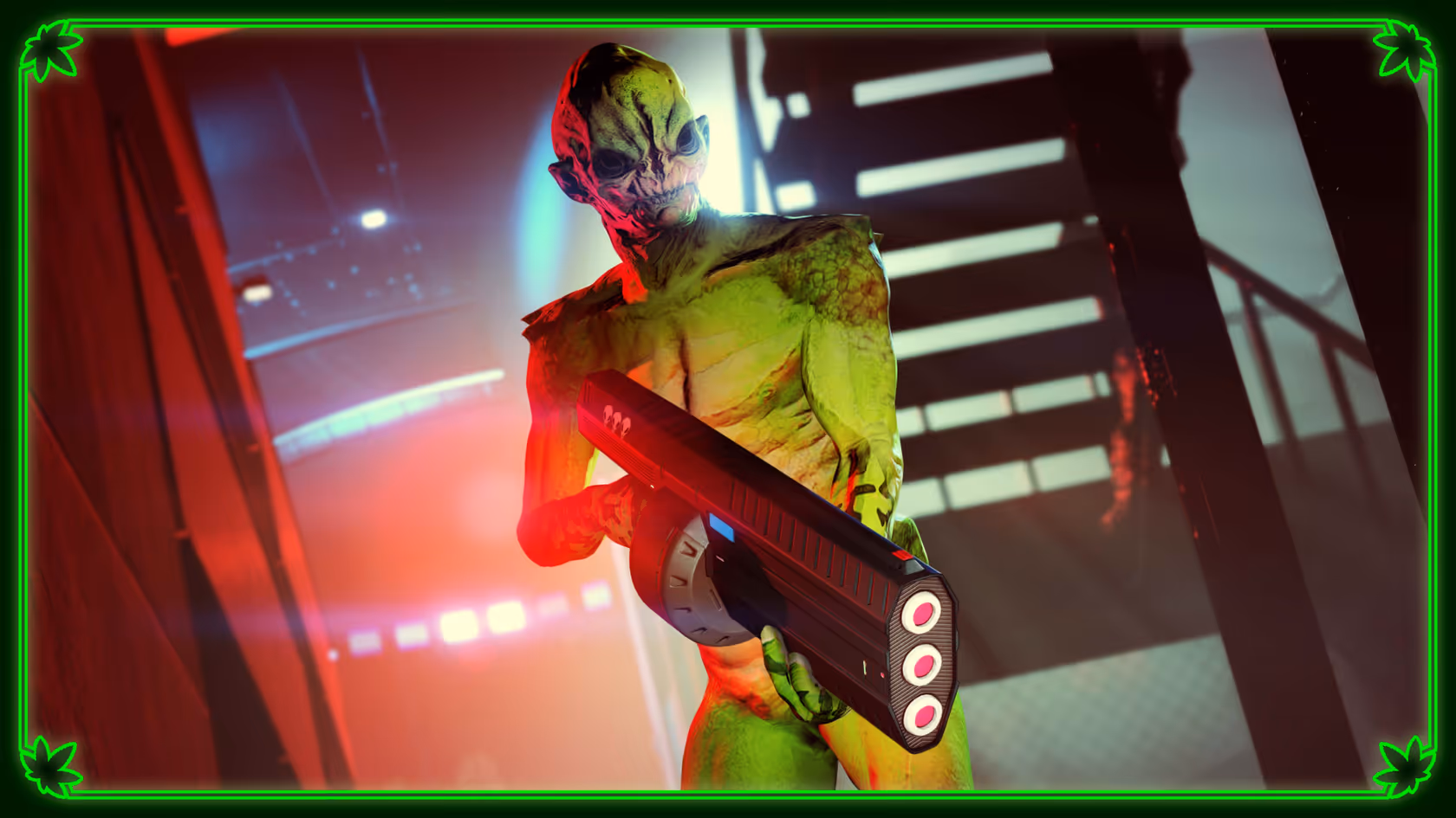 GTA Online, Official, Character, Clothes, GTA Online Protagonist,  Green Space Horror Suit