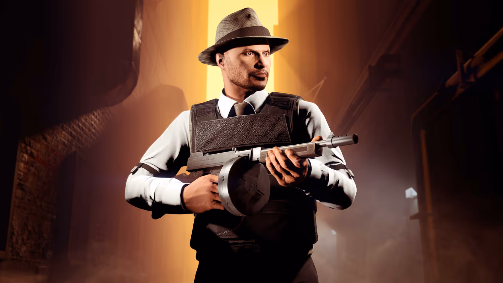 GTA Online, Official, Character, Weapon, GTA Online Protagonist, Gusenberg Sweeper