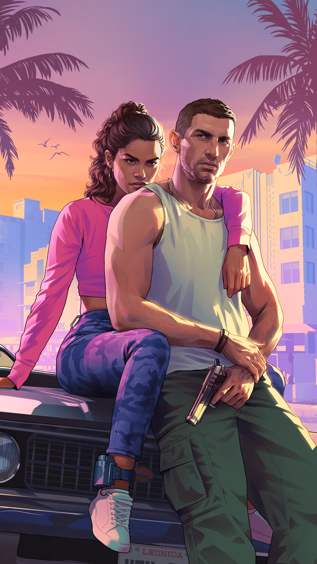 GTA 6, Official, Art, Character, Jason Duval, Lucia Caminos