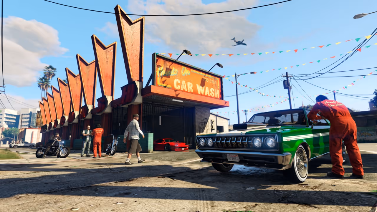 GTA Online: Money Fronts, Hands On Car Wash