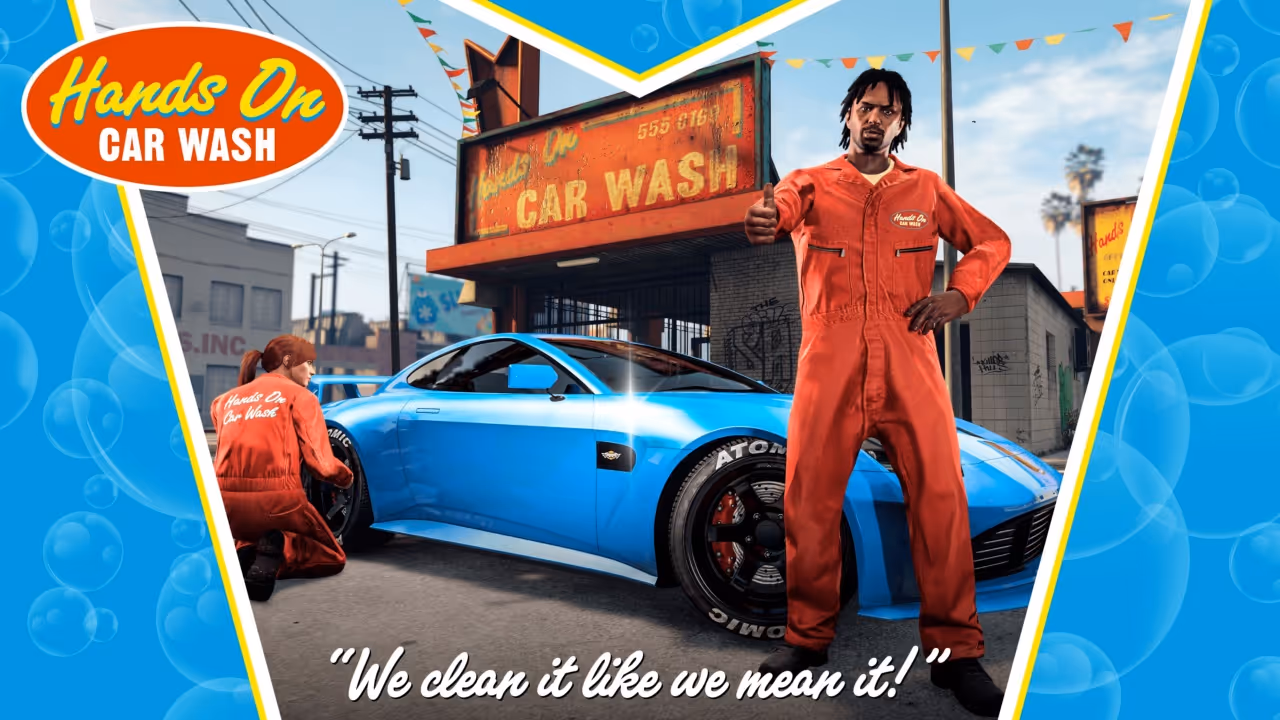 Hands On Car Wash, GTA Online