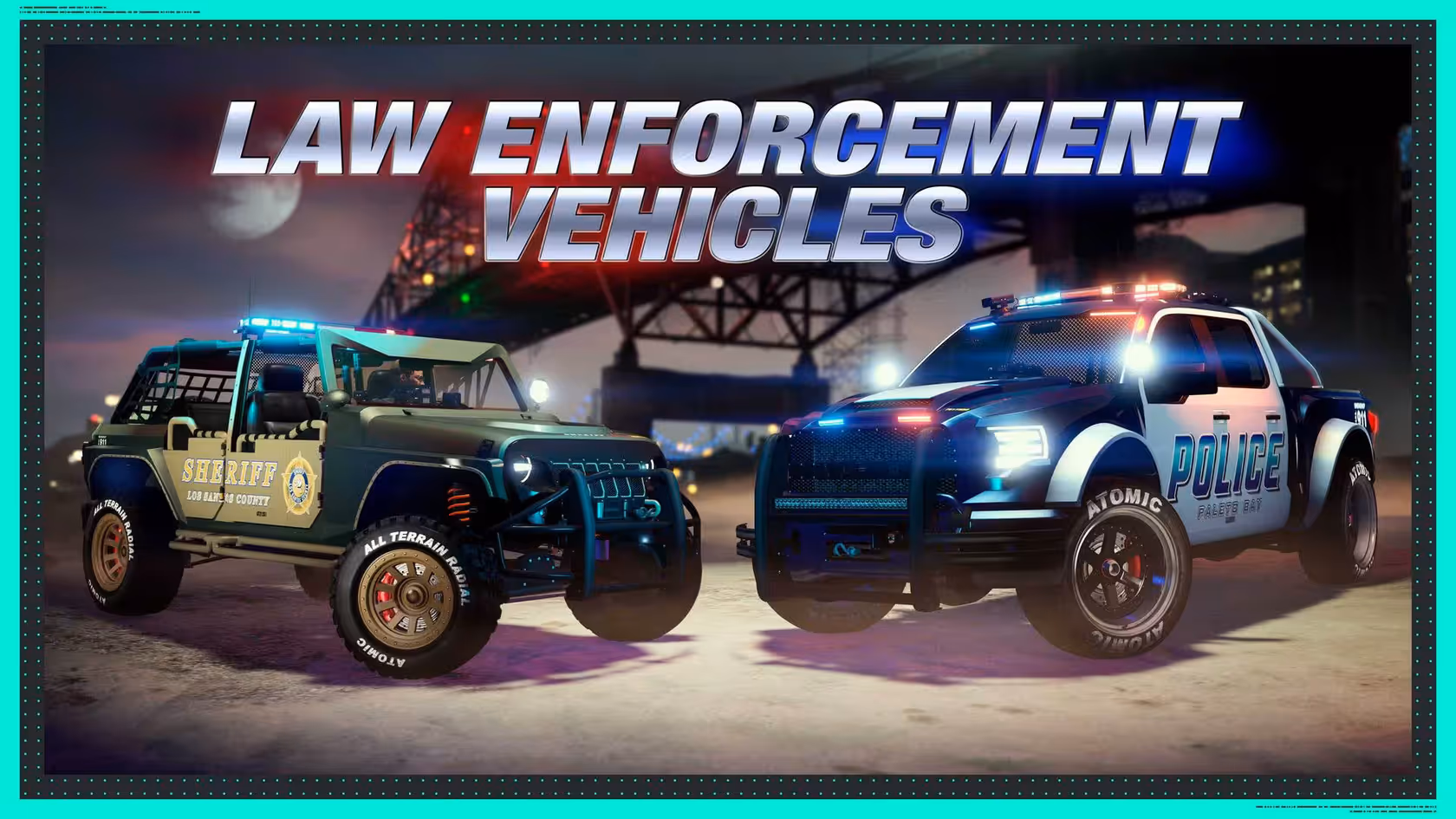 New Law Enforcement Vehicles in GTA Online