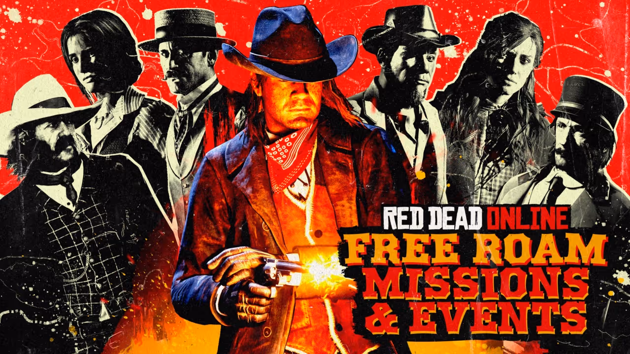 Free Roam Missions and Events in Red Dead Online