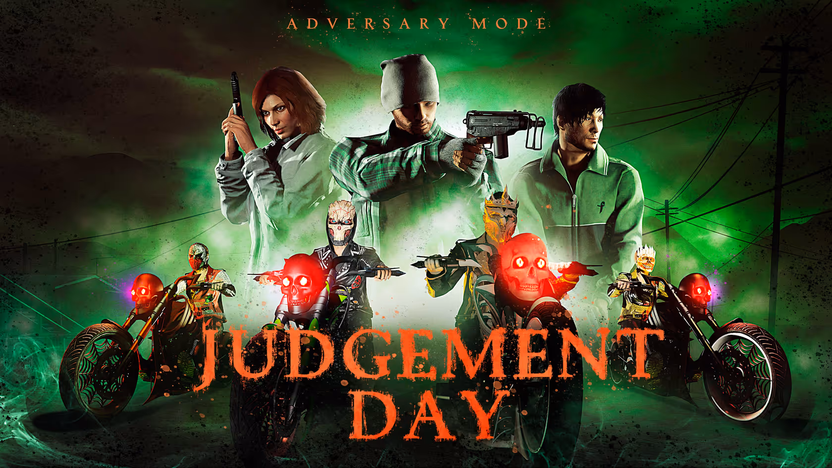 Halloween Adversary Mode in GTA Online