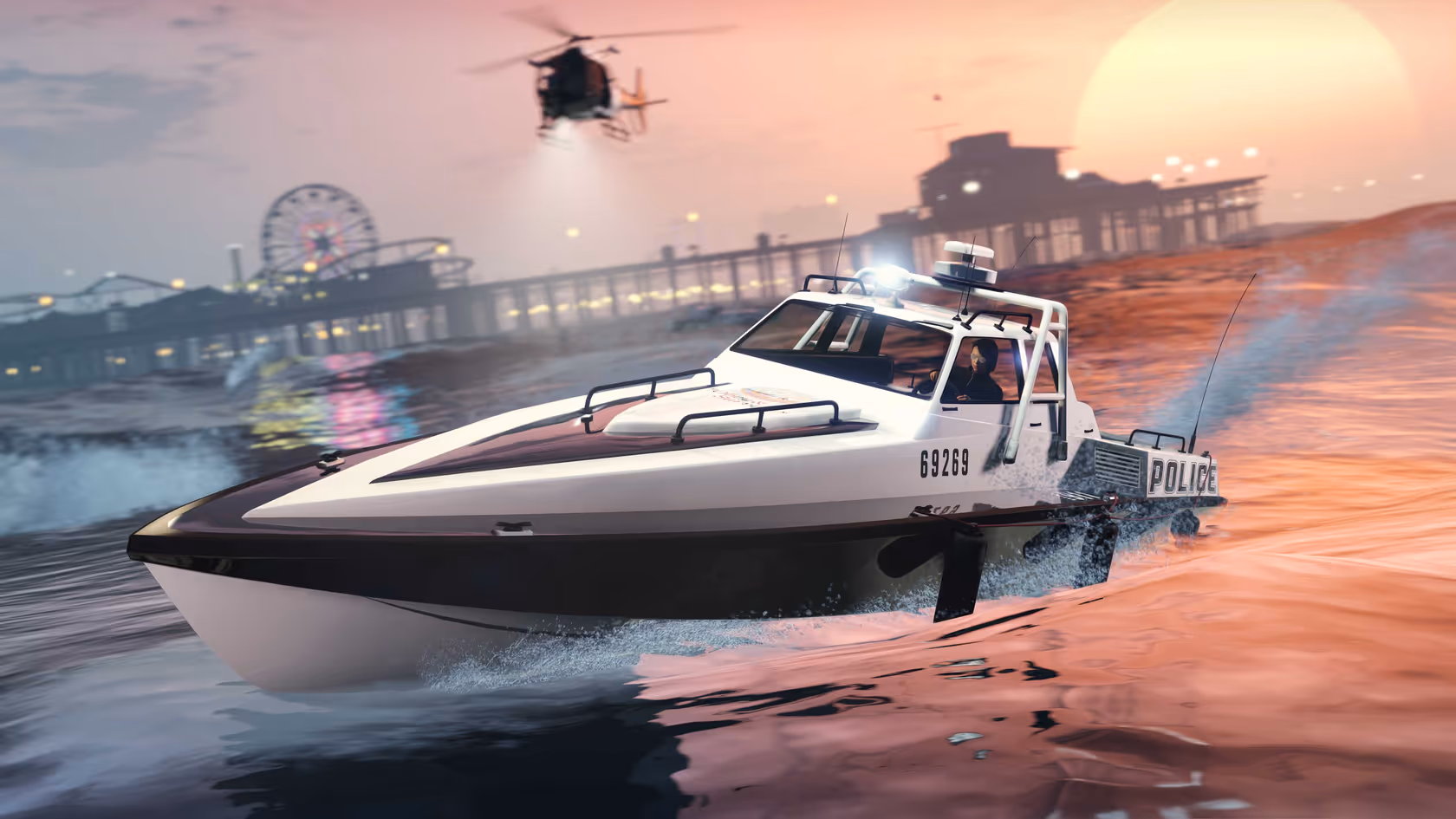 Predator Police Boat in GTA Online