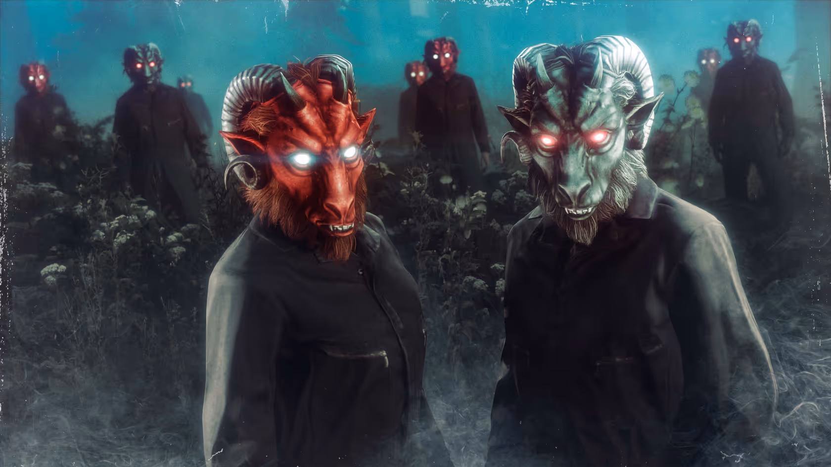 Halloween Goat Masks in GTA Online