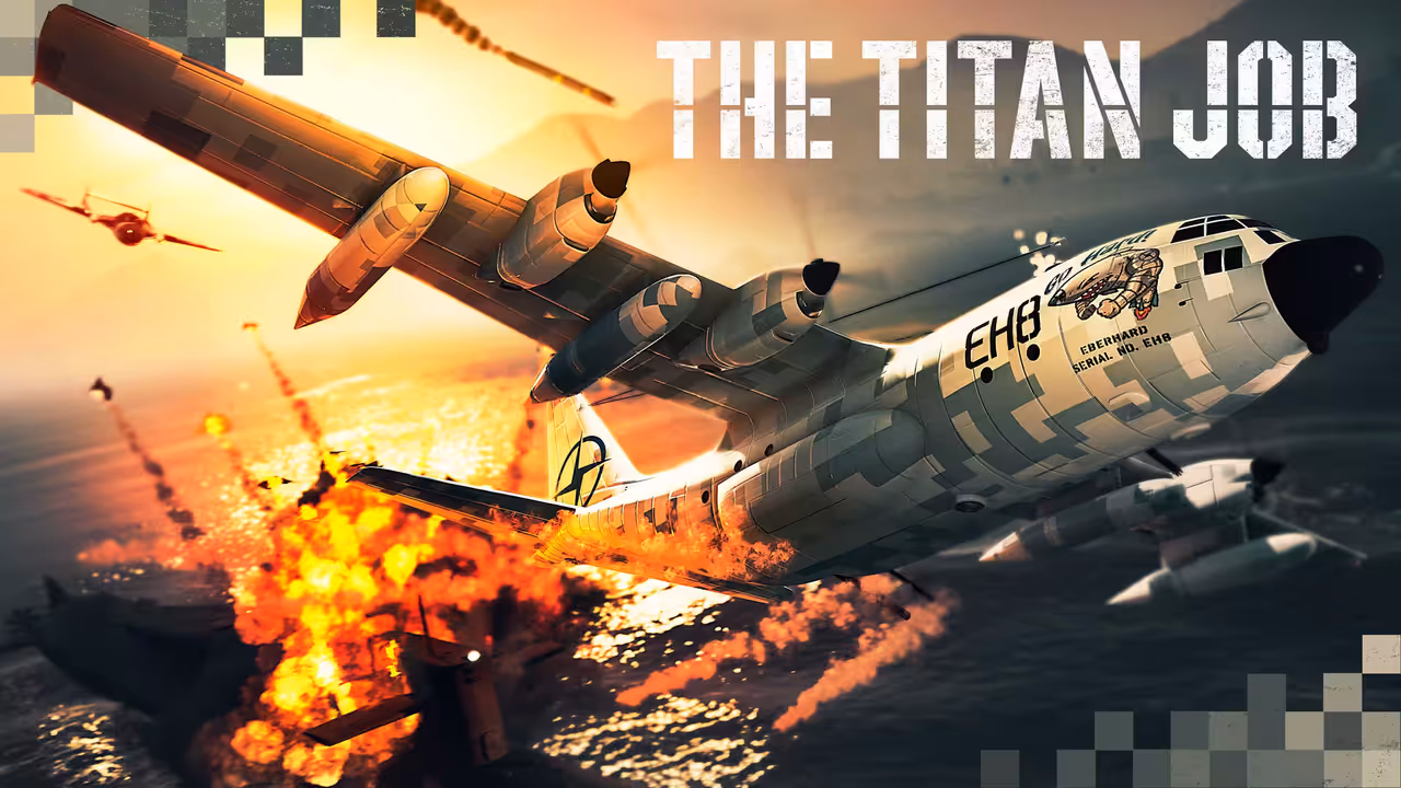 The Titan Job in Oscar Guzman Flies Again in GTA Online