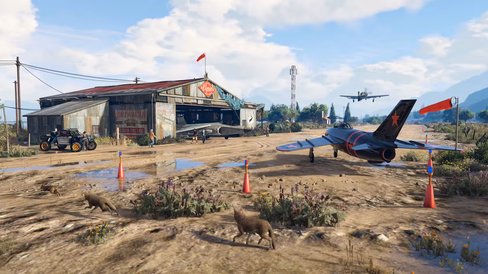 McKenzie Field Hangar in GTA Online