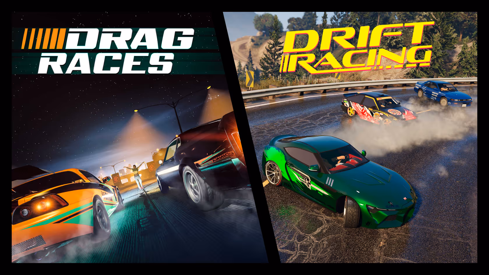 Drift and Drag Races in GTA Online