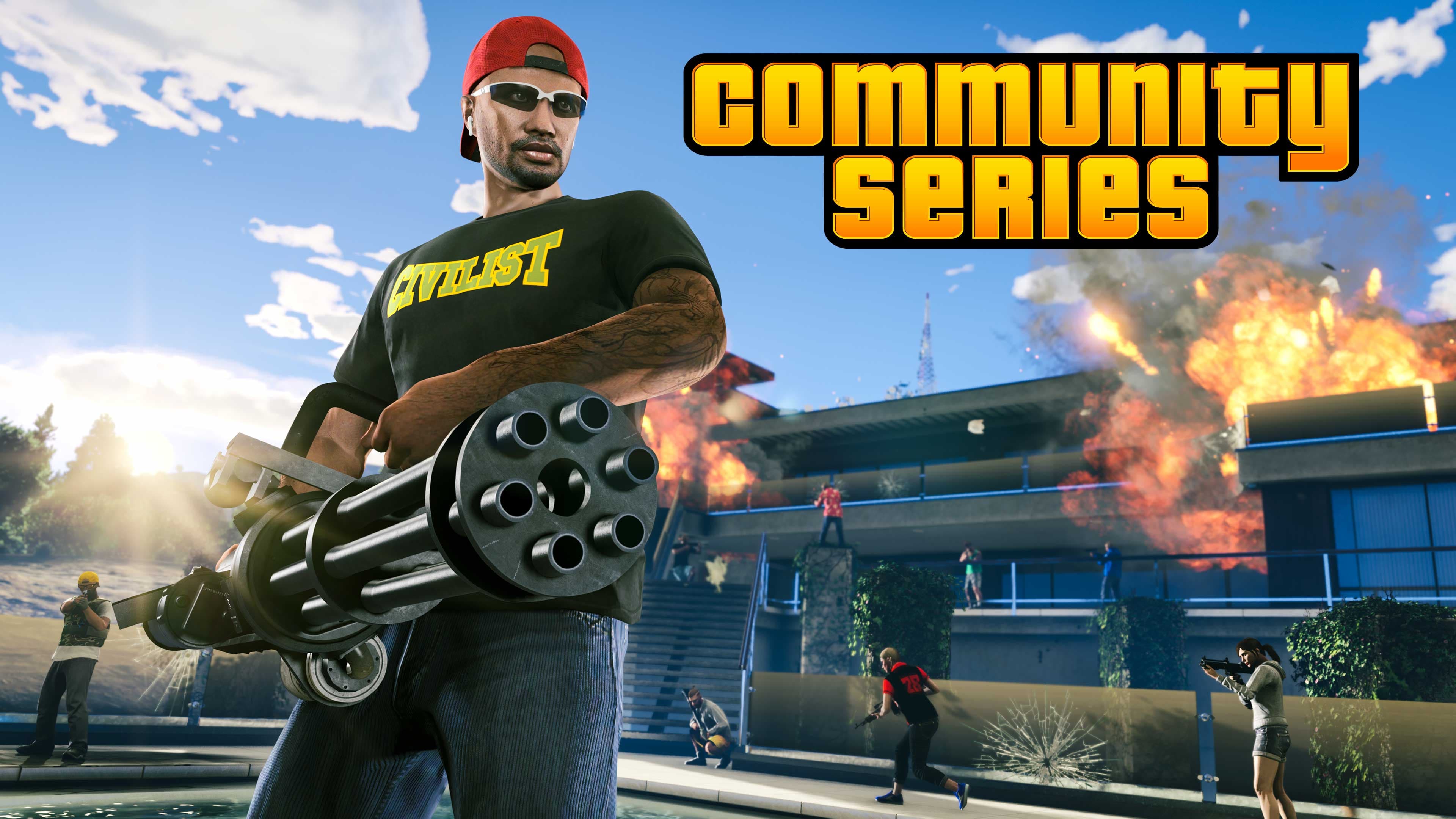 GTA Online, Official, Mission, Weapon, Community Series, Minigun
