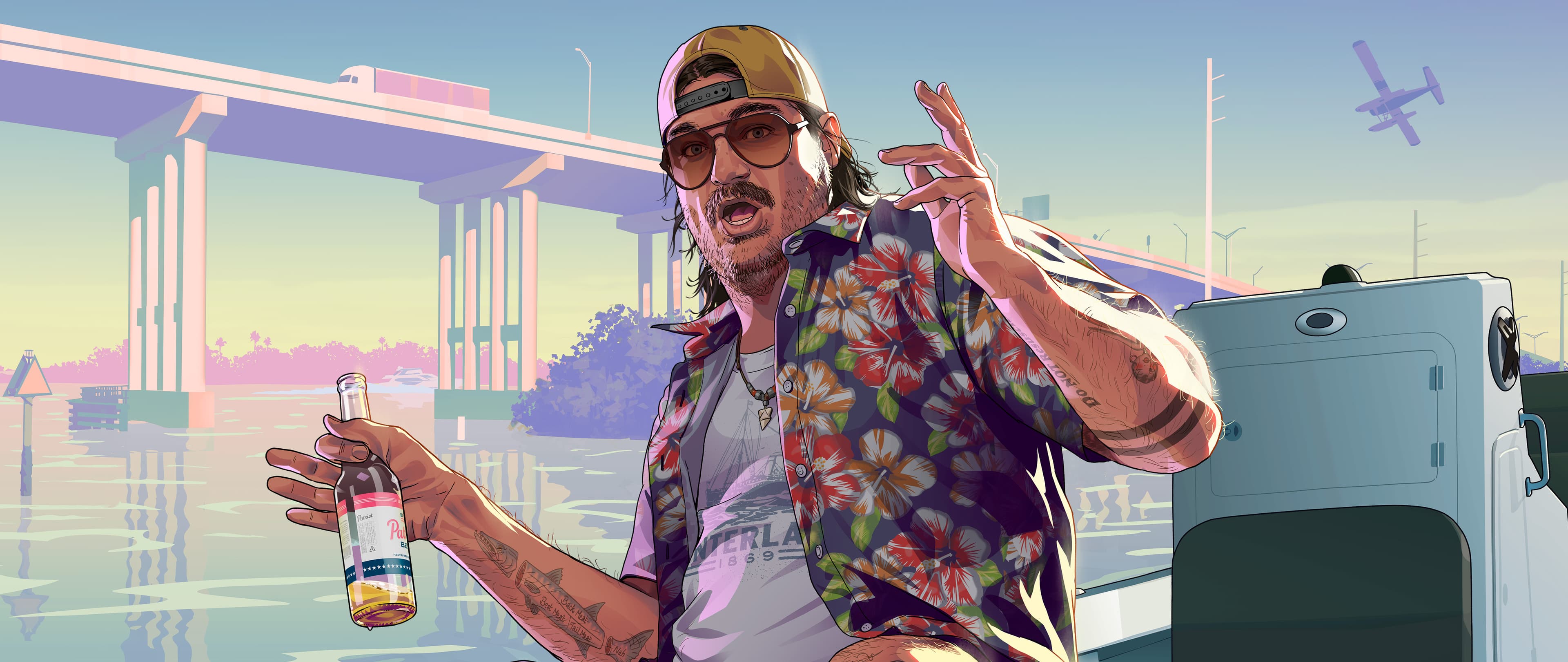 GTA 6, Official, Art, Character, Cal Hampton