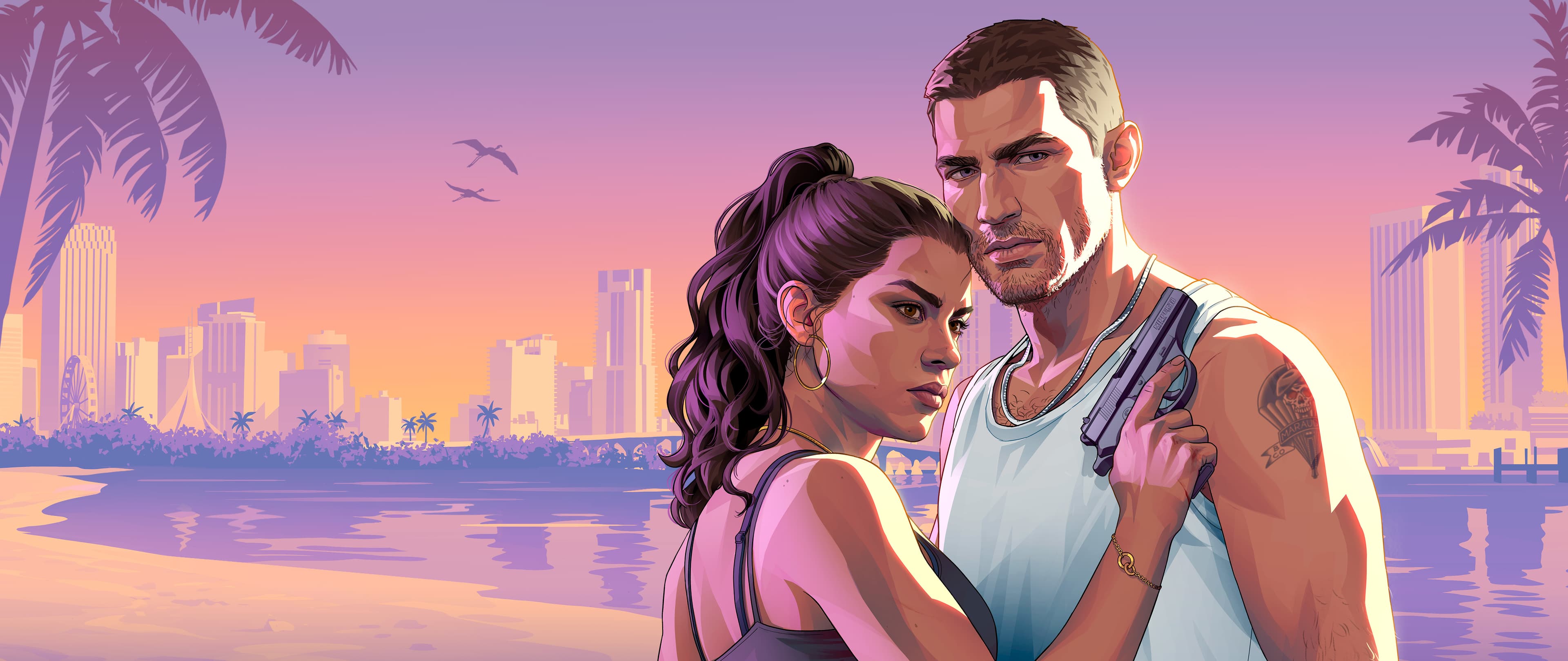 GTA 6, Official, Art, Character, Jason Duval, Lucia Caminos