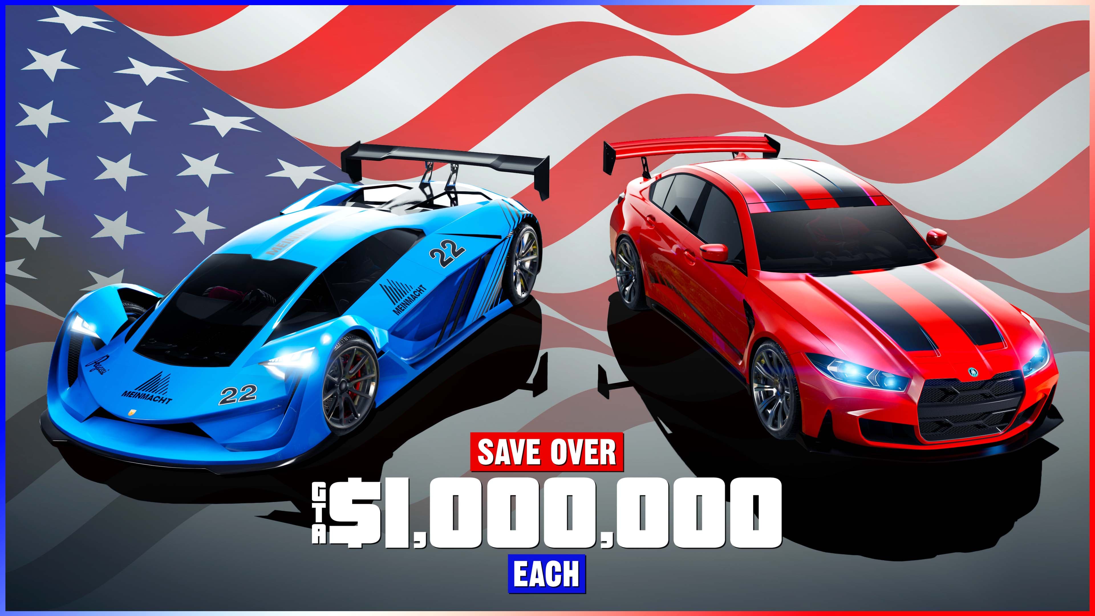 GTA Online, Official, Event, Vehicle, Independence Day, Übermacht Sentinel GTS, Pegassi Tezeract