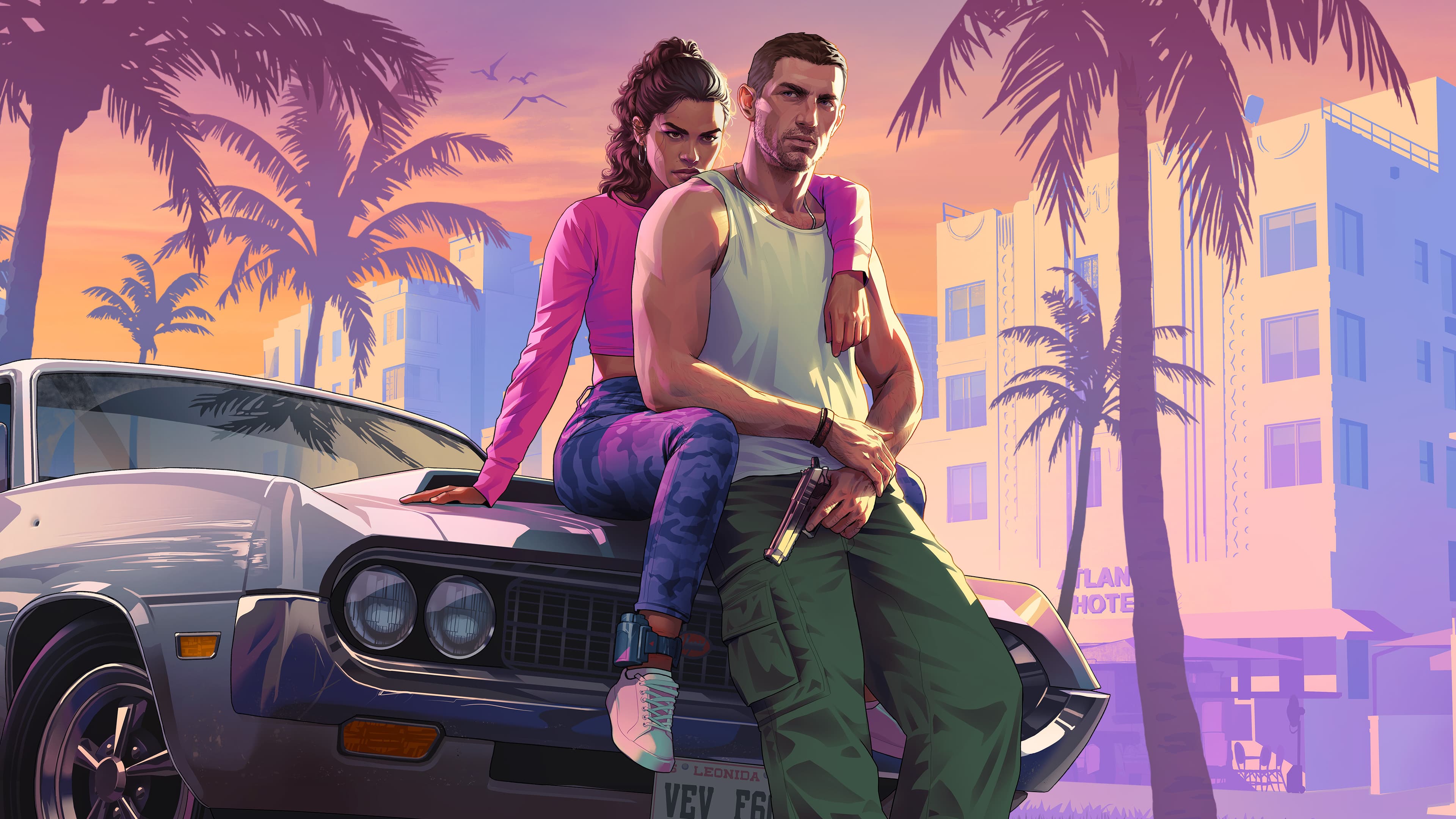 GTA 6, Official, Art, Character, Jason Duval, Lucia Caminos