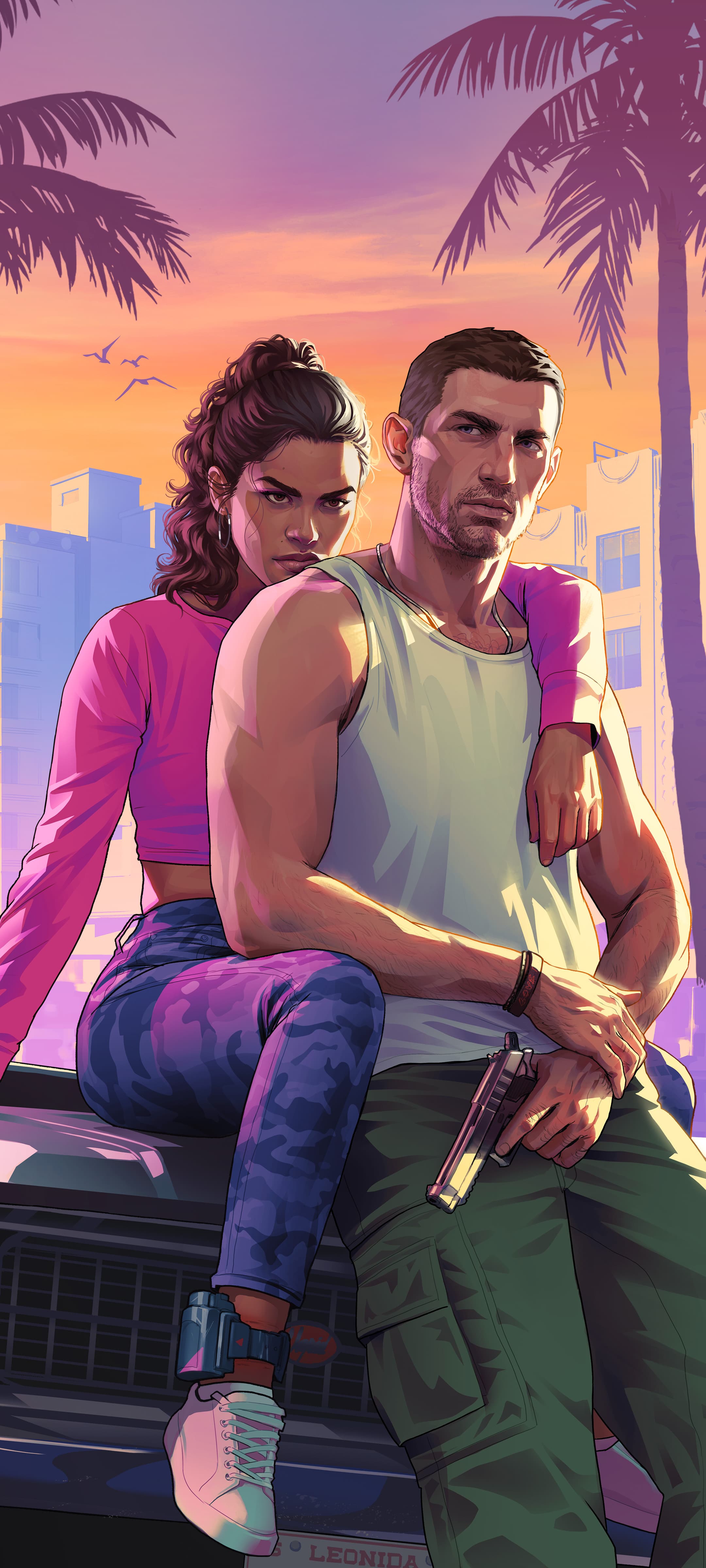 GTA 6, Official, Art, Character, Jason Duval, Lucia Caminos
