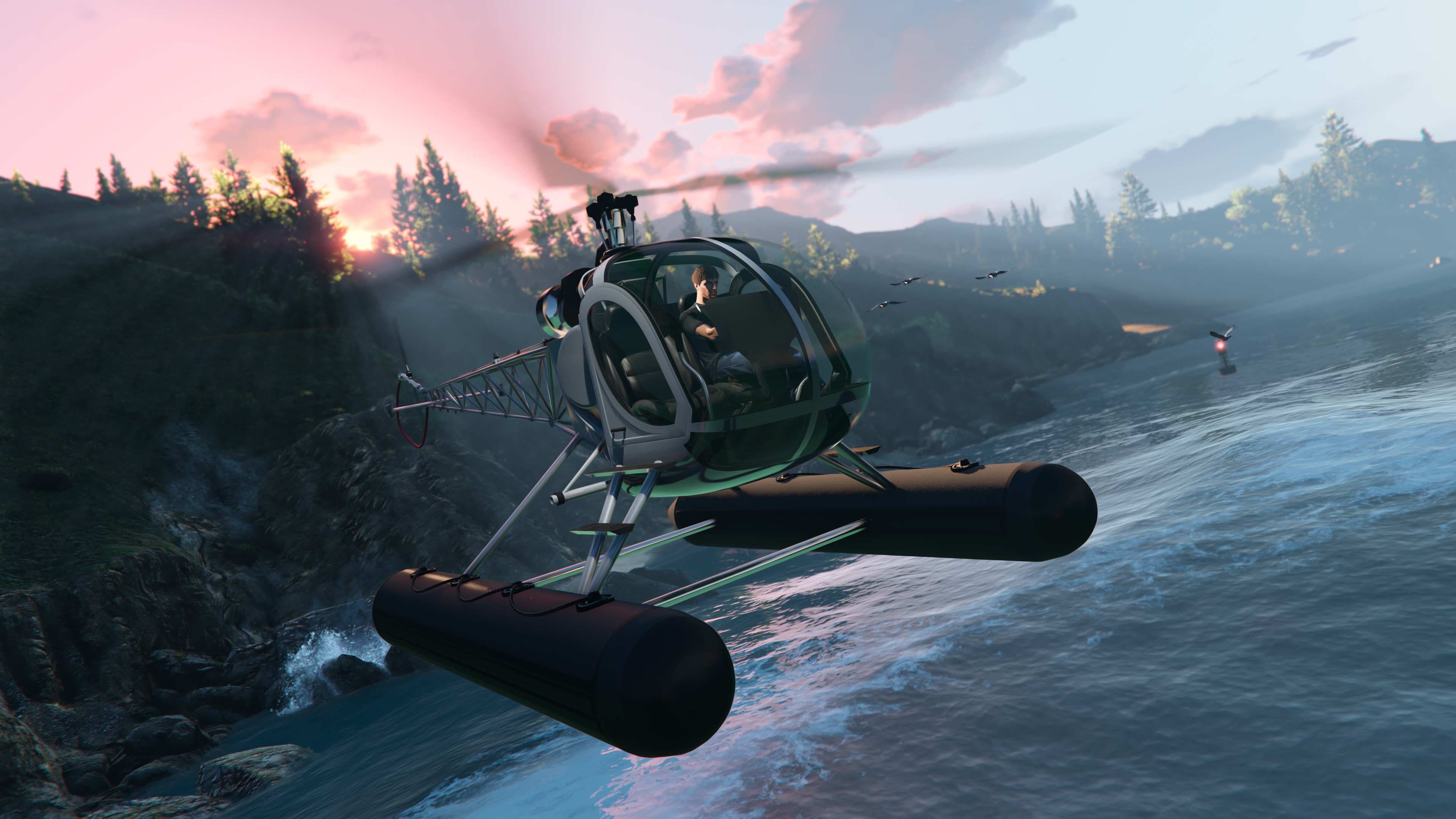 GTA Online, Official, Vehicle, Sea Sparrow