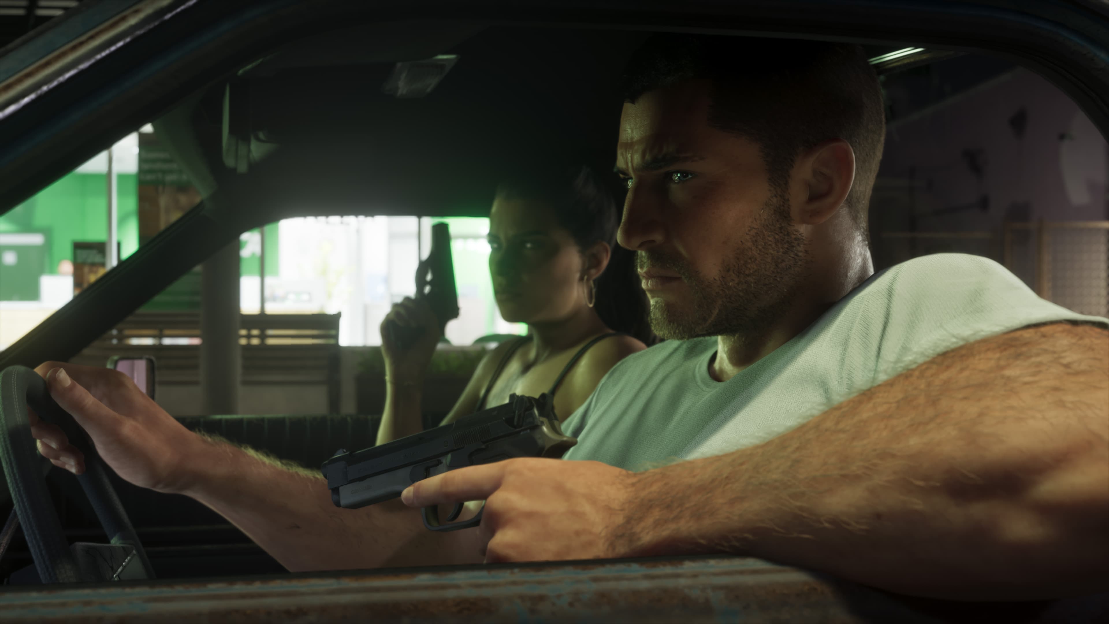 GTA 6, Official, Screenshot, PS5/Xbox Series X|S, Character, Jason Duval, Lucia Caminos