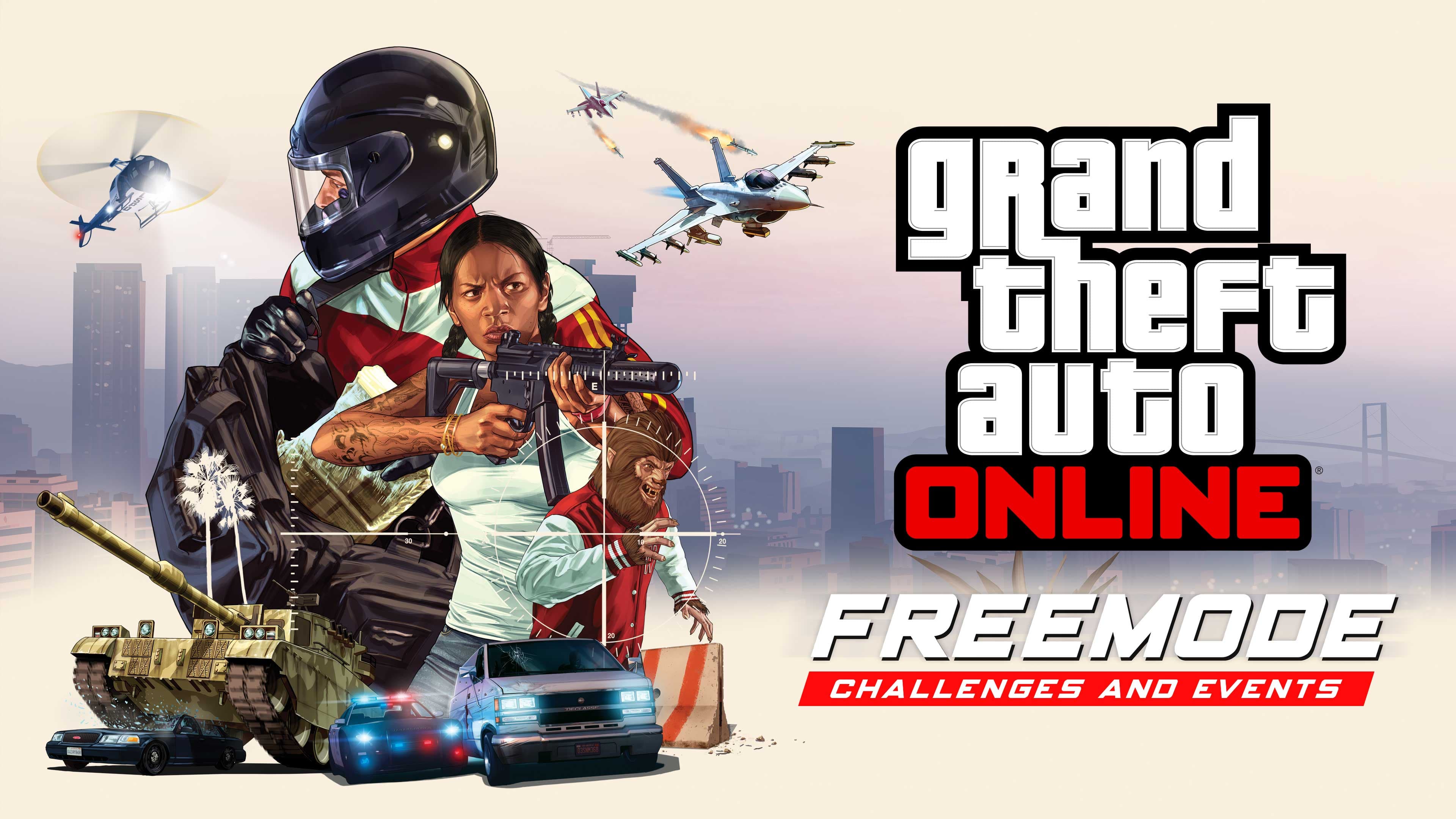 GTA Online, Official, Art, Event, Freemode Challenges and Events