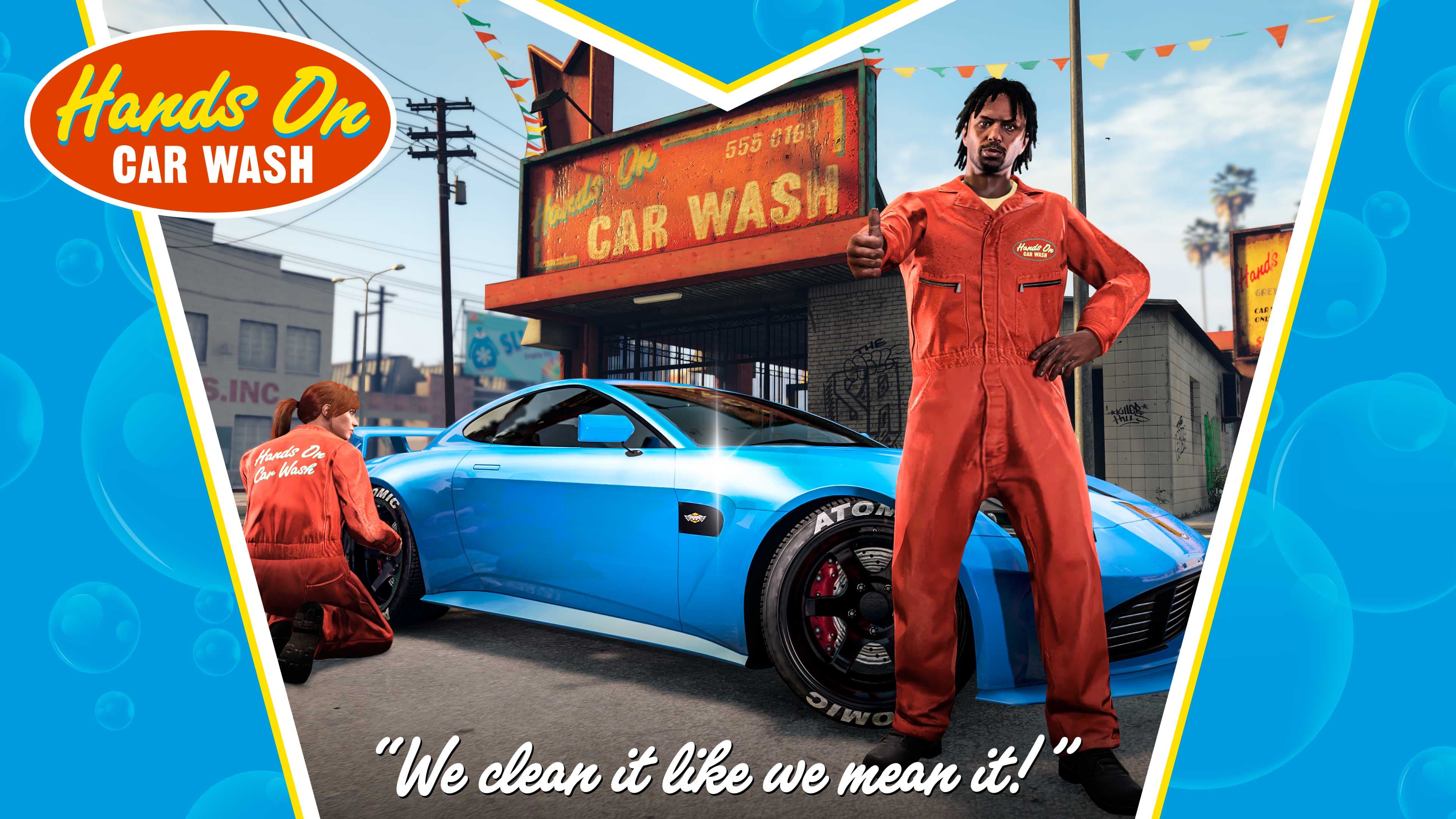GTA Online, Company, Mission, Official, Hands On Car Wash, Money Laundering, Hands On Car Wash Money Laundering Missions