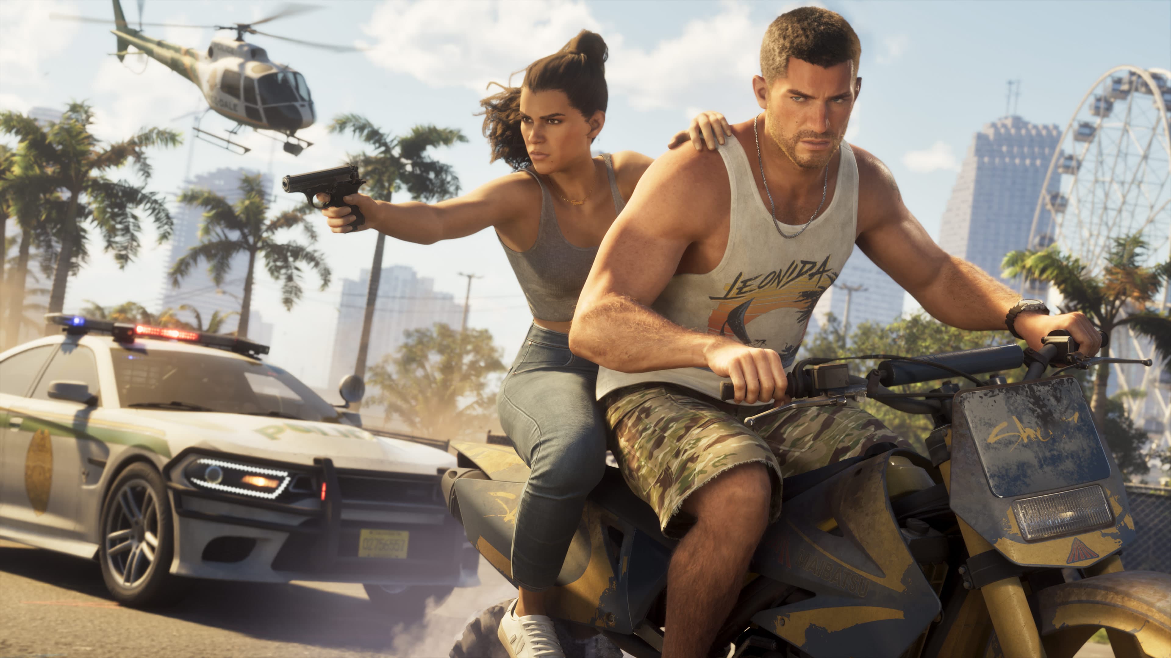 GTA 6, Official, Screenshot, PS5/Xbox Series X|S, Character, Jason Duval, Lucia Caminos
