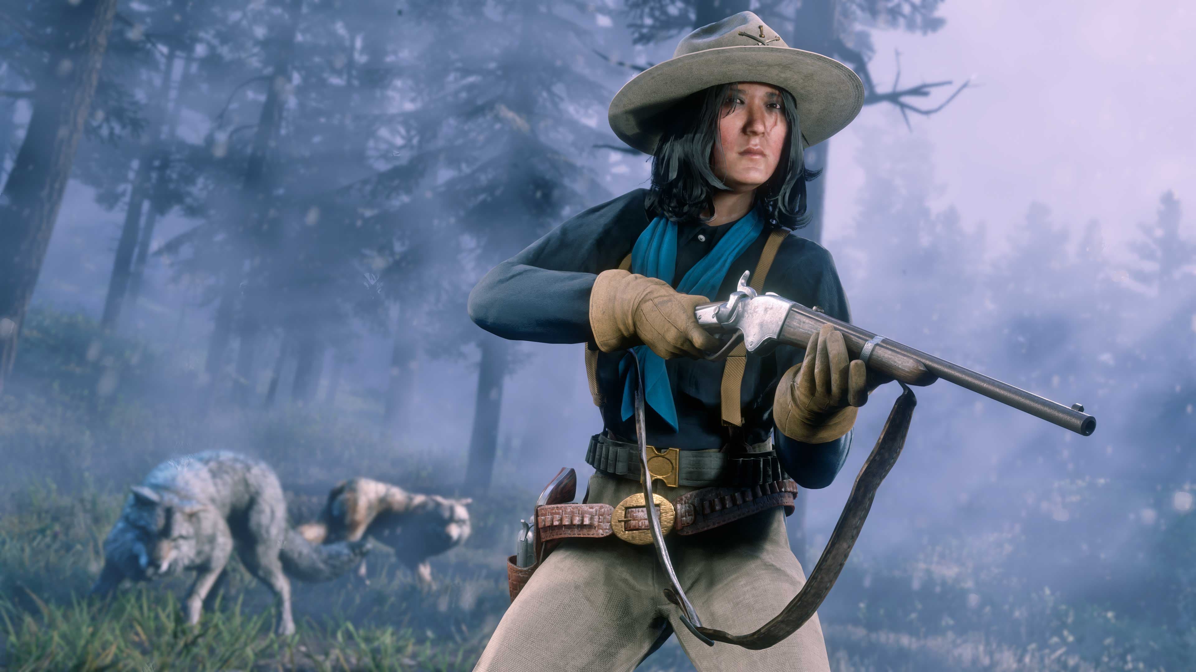 Red Dead Online, Official, Character, Clothes, Red Dead Online Protagonist, Frontiersman Outfit