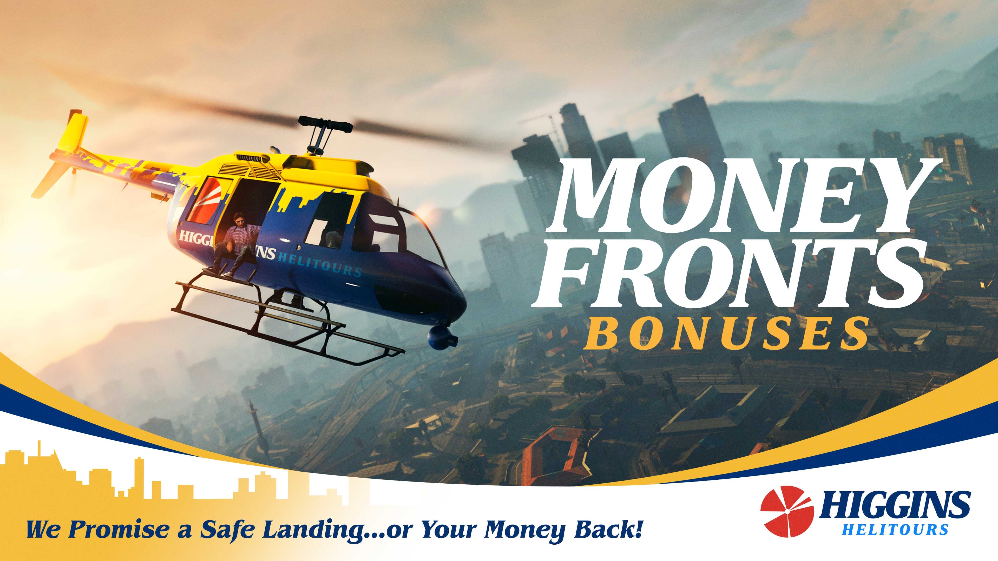 GTA Online, Official, Mission, Company, Money Laundering, Higgins Helitours