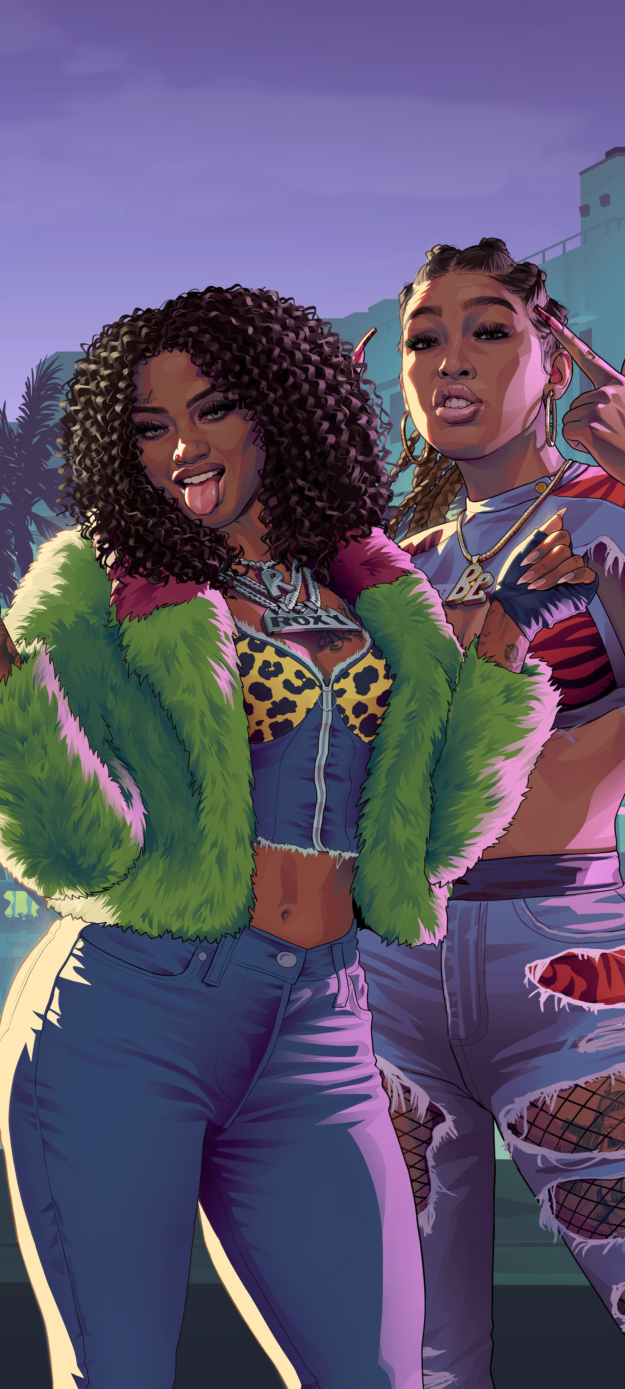 GTA 6, Official, Art, Character, Real Dimez, Bae-Luxe, Roxy
