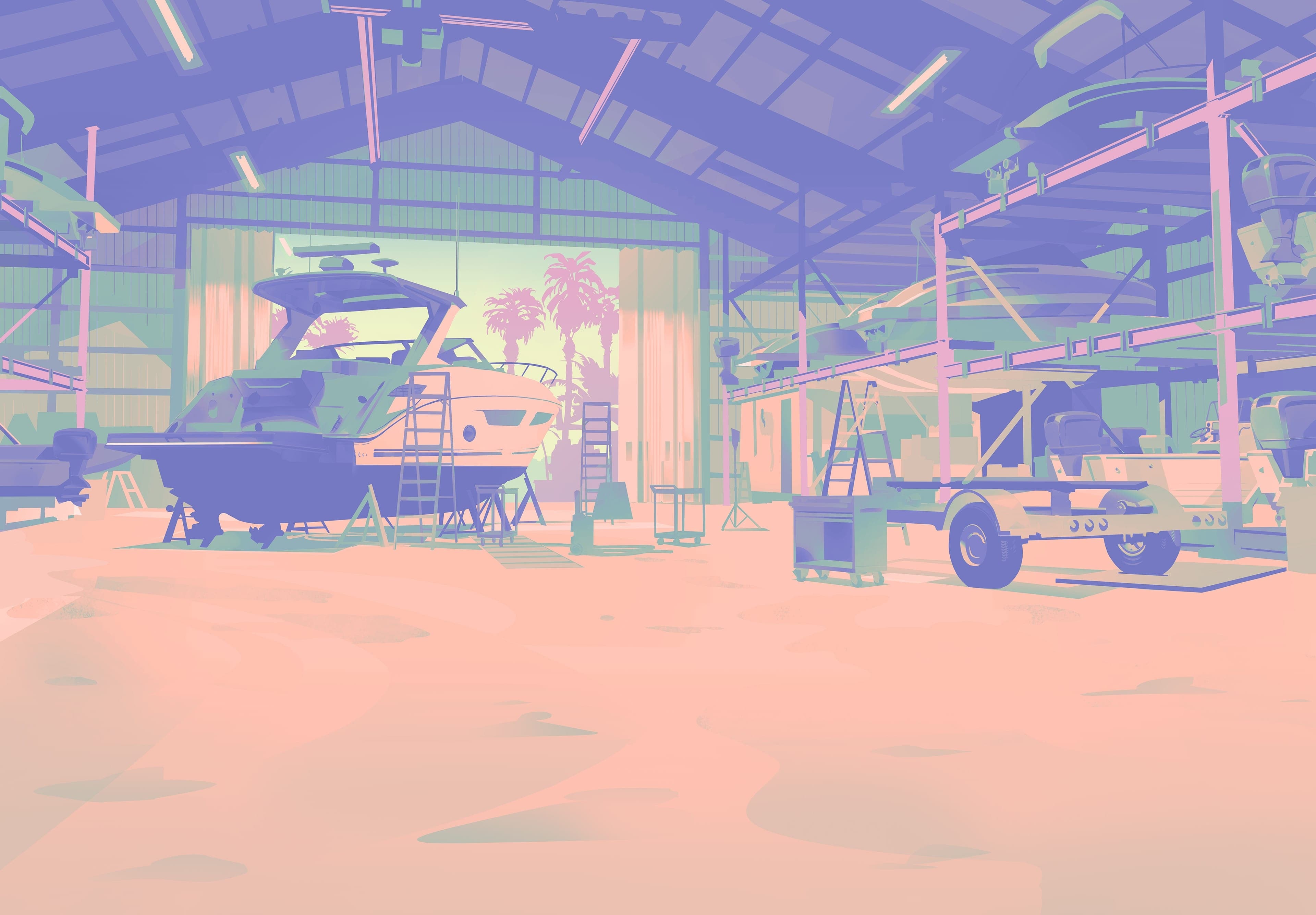 GTA 6, Official, Art, Company, Location, Brian's Boat Works & Marina