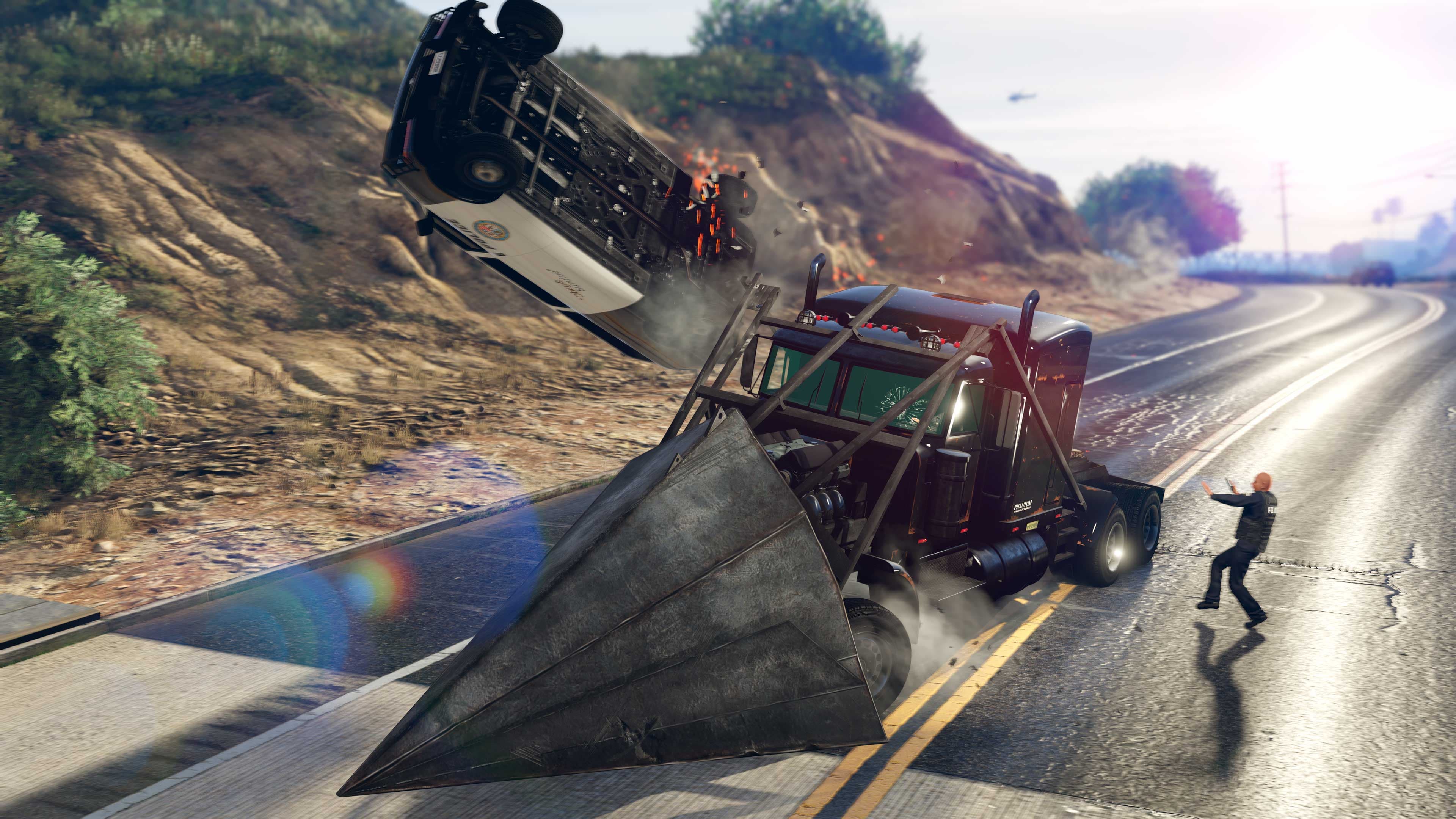 GTA Online, Official, Vehicle, JoBuilt Phantom Wedge, Commercial