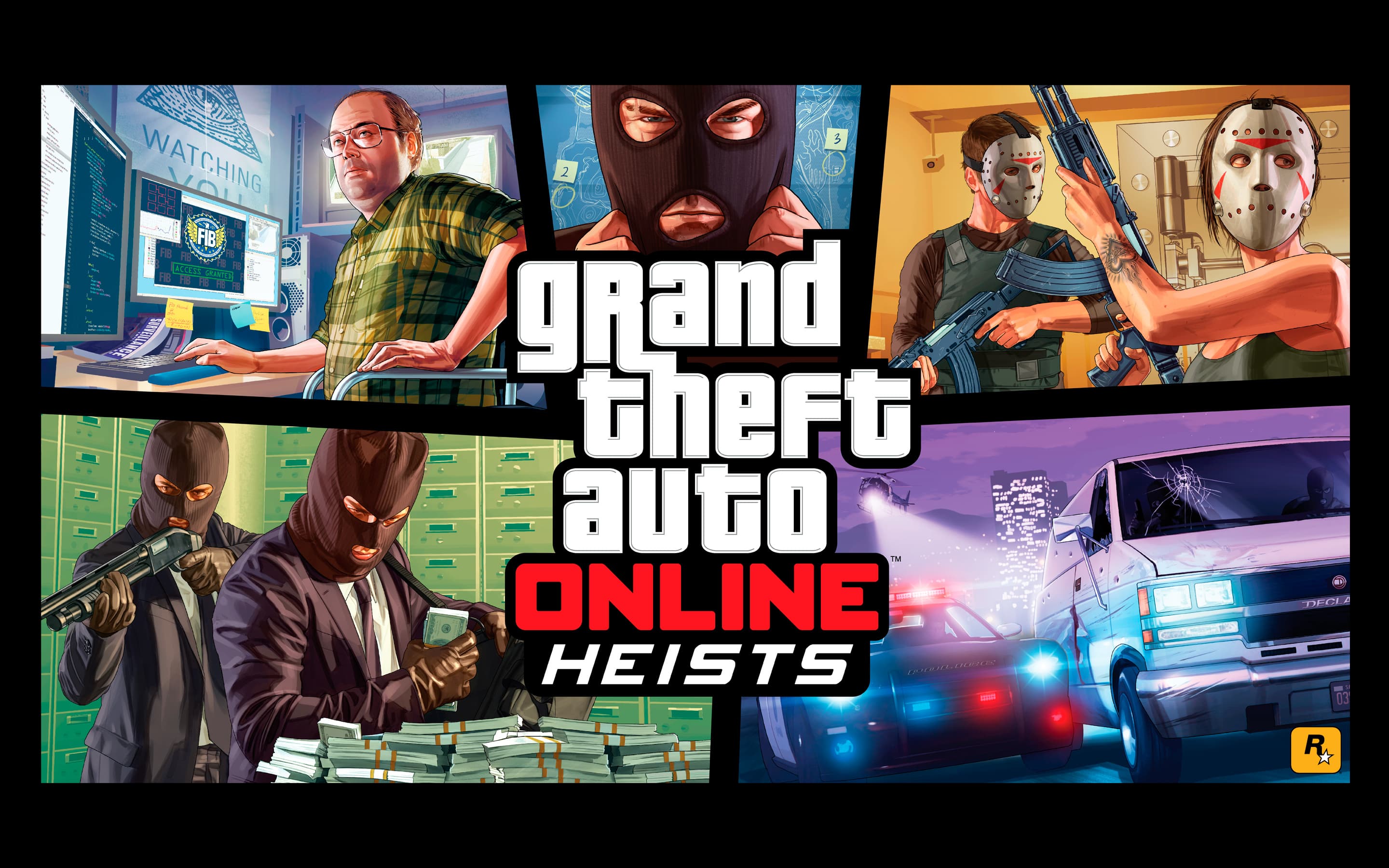 GTA Online, Official, Cover art, Art