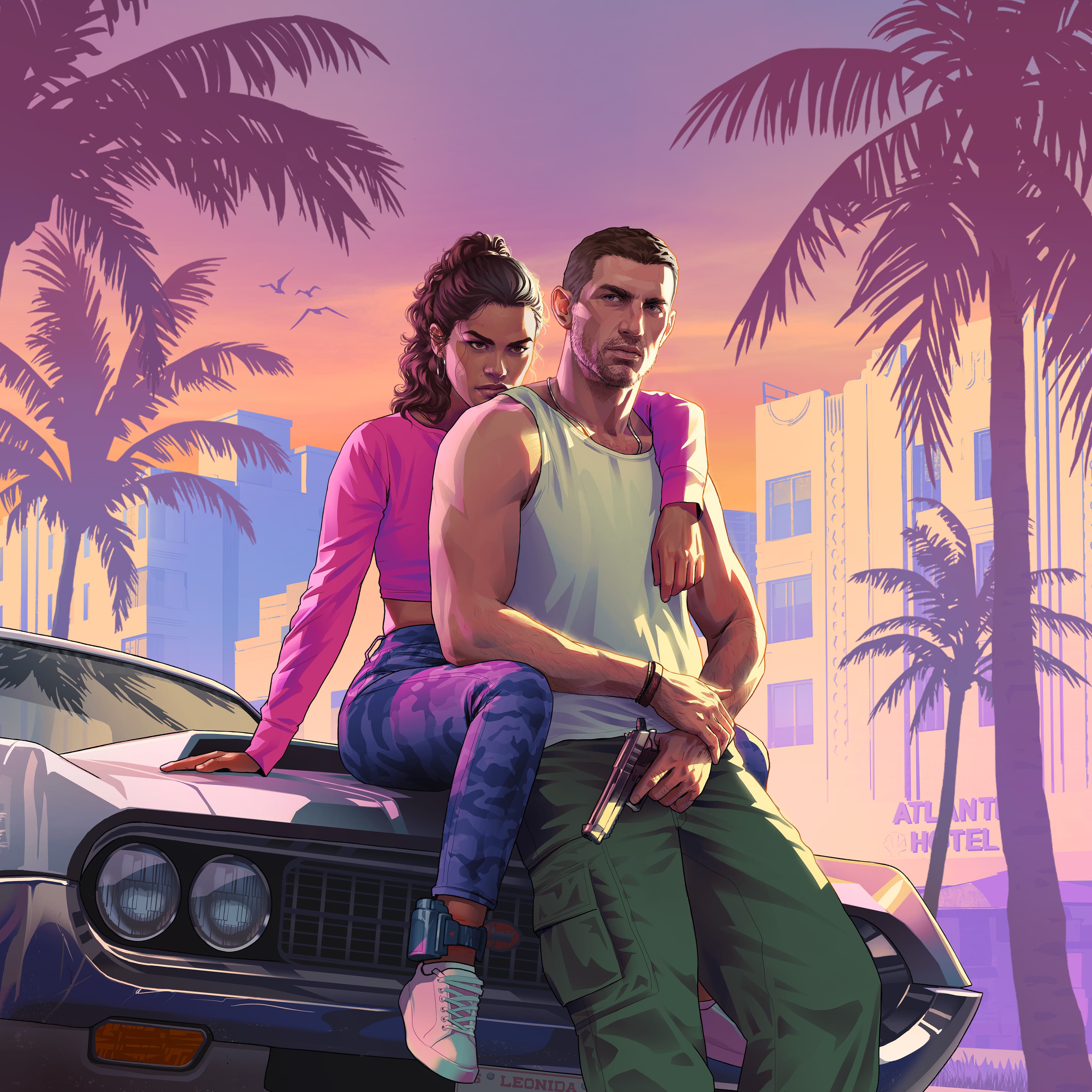 GTA 6, Official, Art, Character, Jason Duval, Lucia Caminos