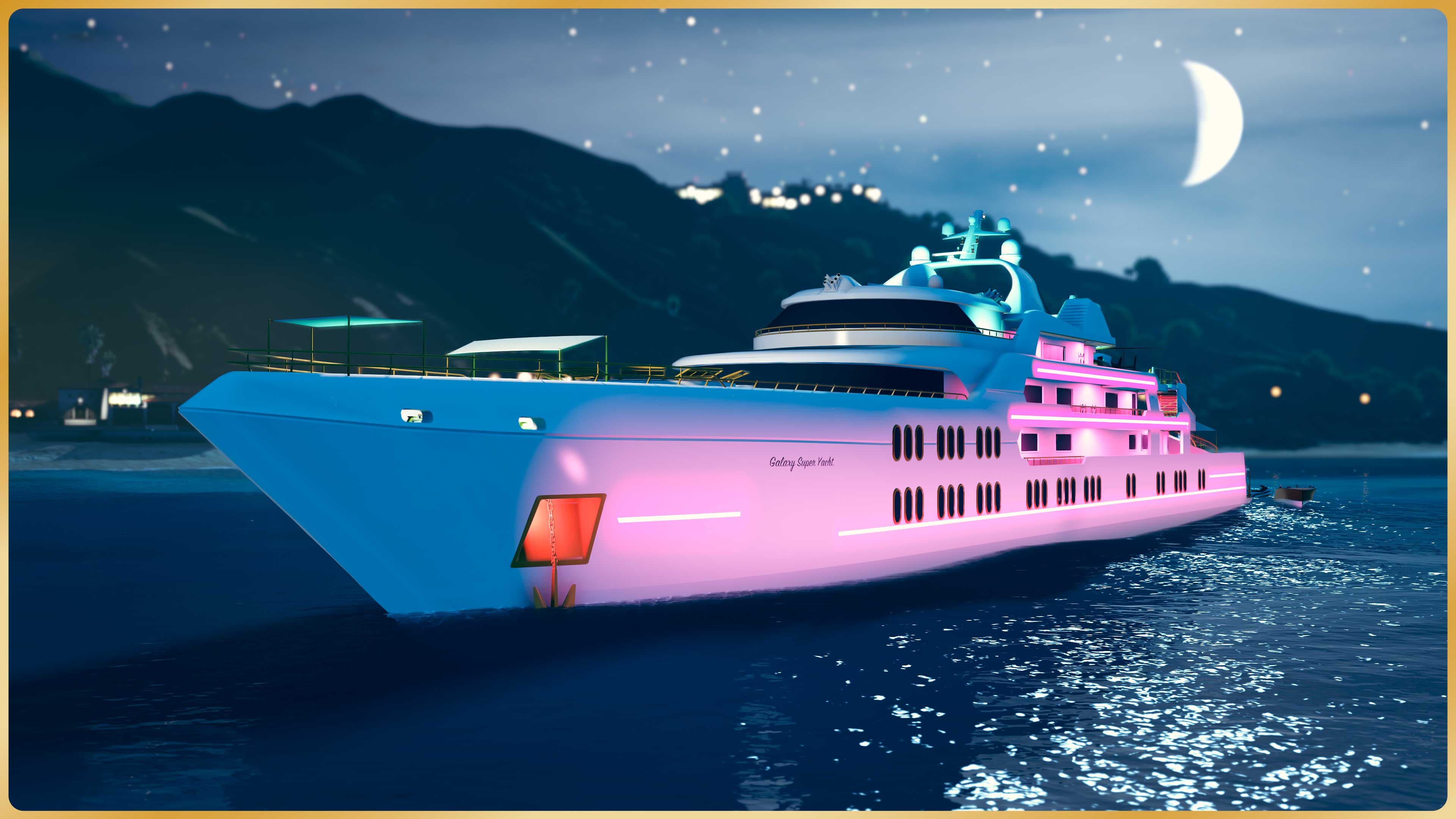 GTA Online, Official, Vehicle, Galaxy Super Yacht